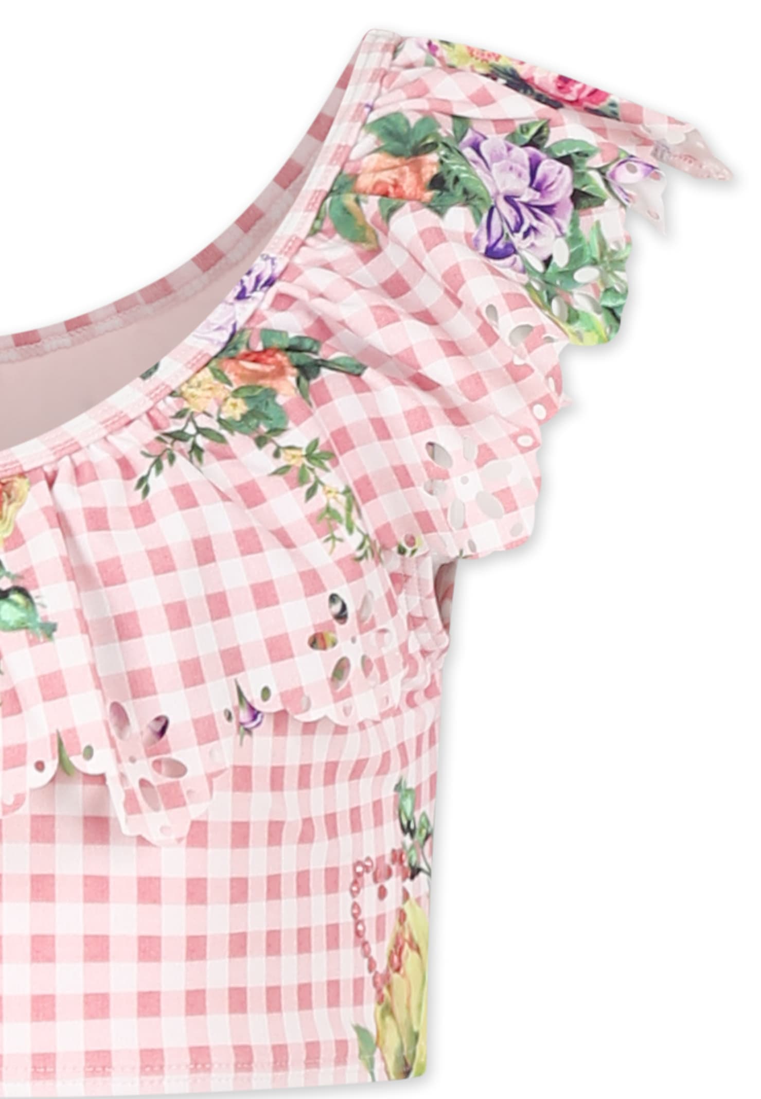 Shop Camilla Pink Bikini For Girl With Floral Print