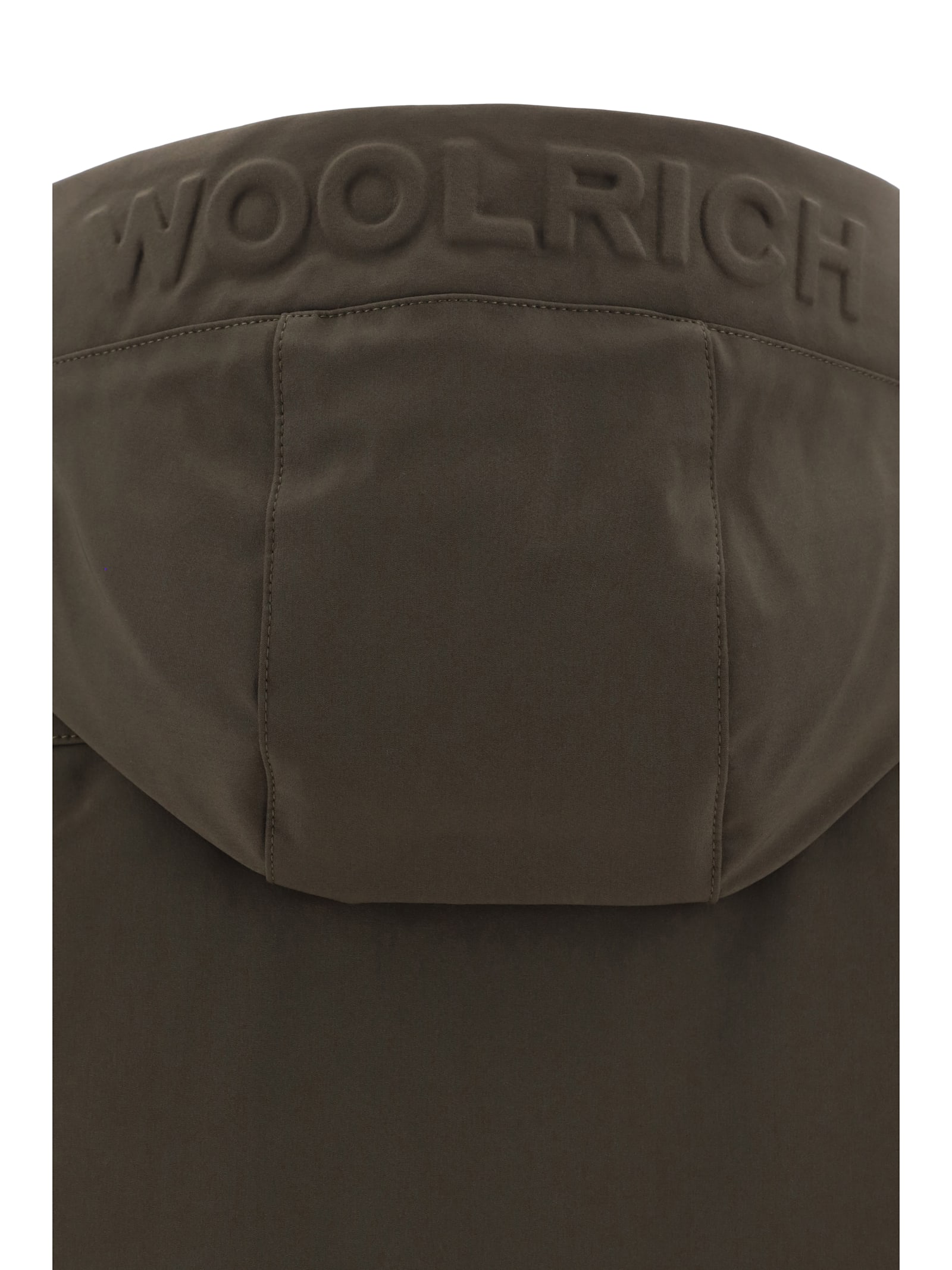 Woolrich Pacific Soft Jacket In Brown