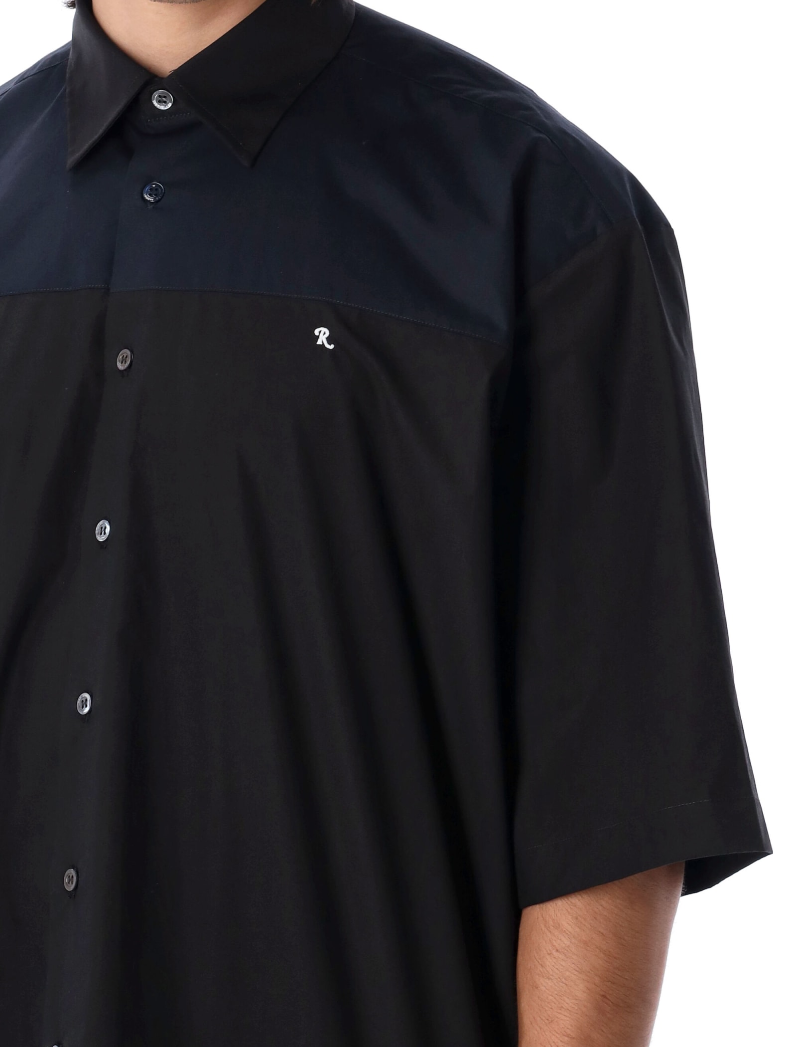 Raf Simons Americano Bicolor Shirt | Smart Closet