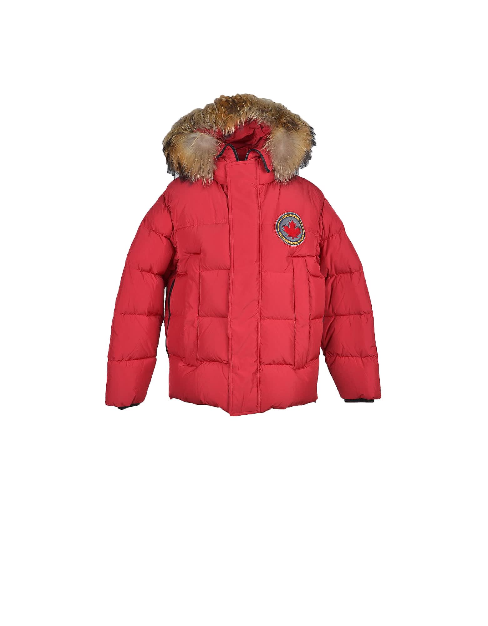 Dsquared2 Mens Red Padded Jacket