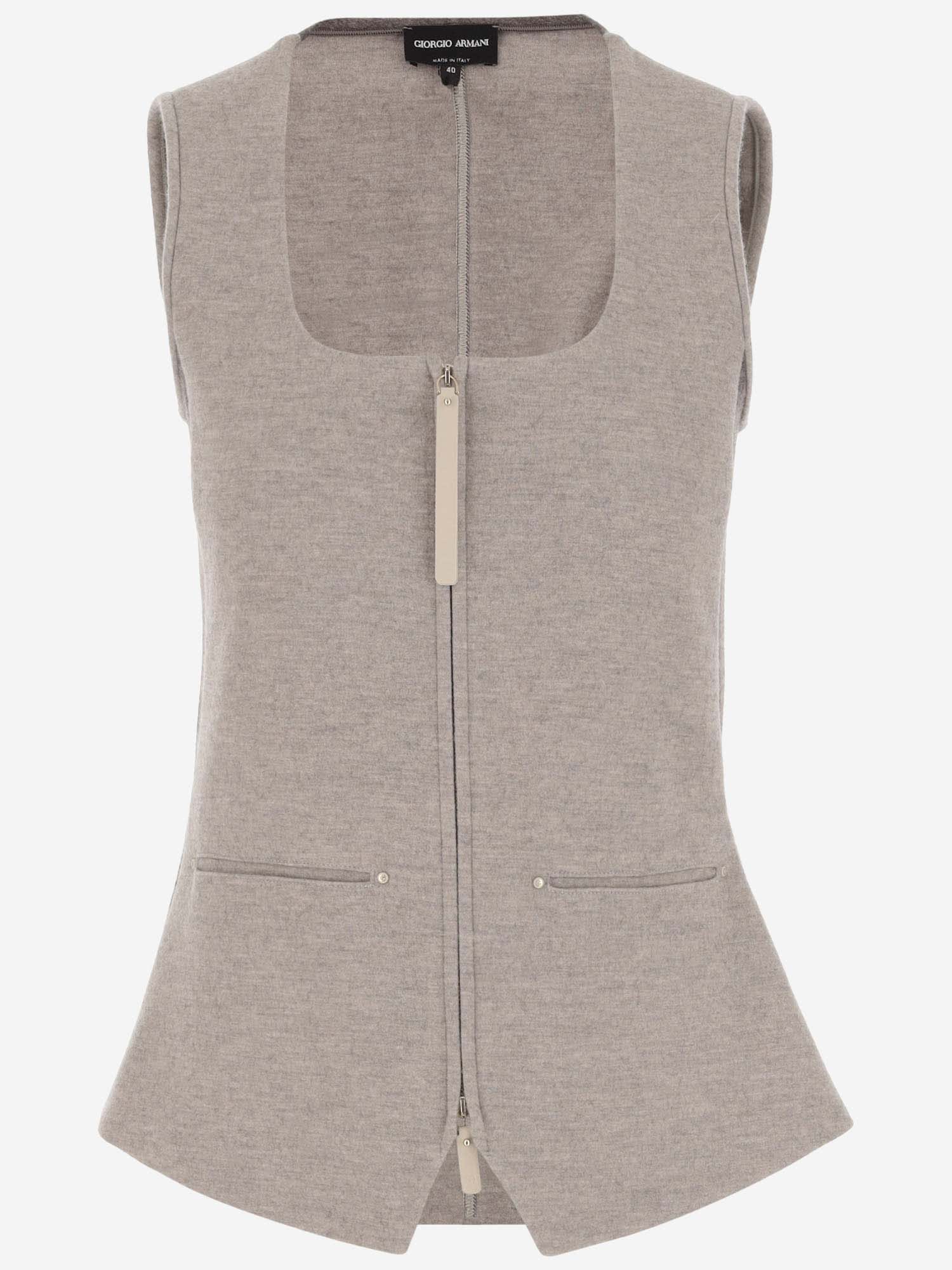 Cashmere Blend Vest