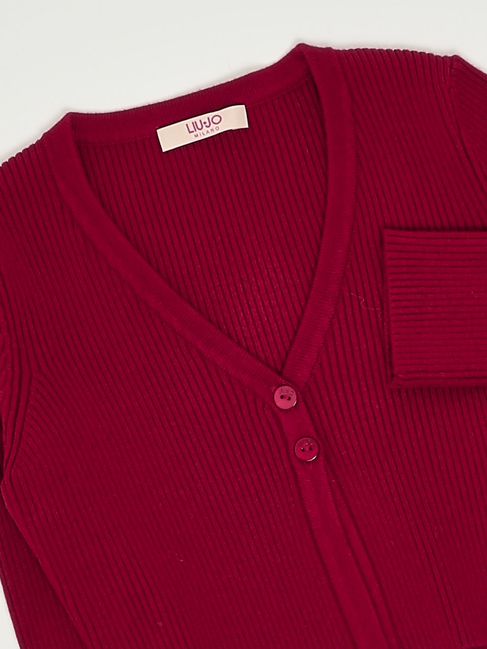 Liu •jo Cardigan Cardigan In Red