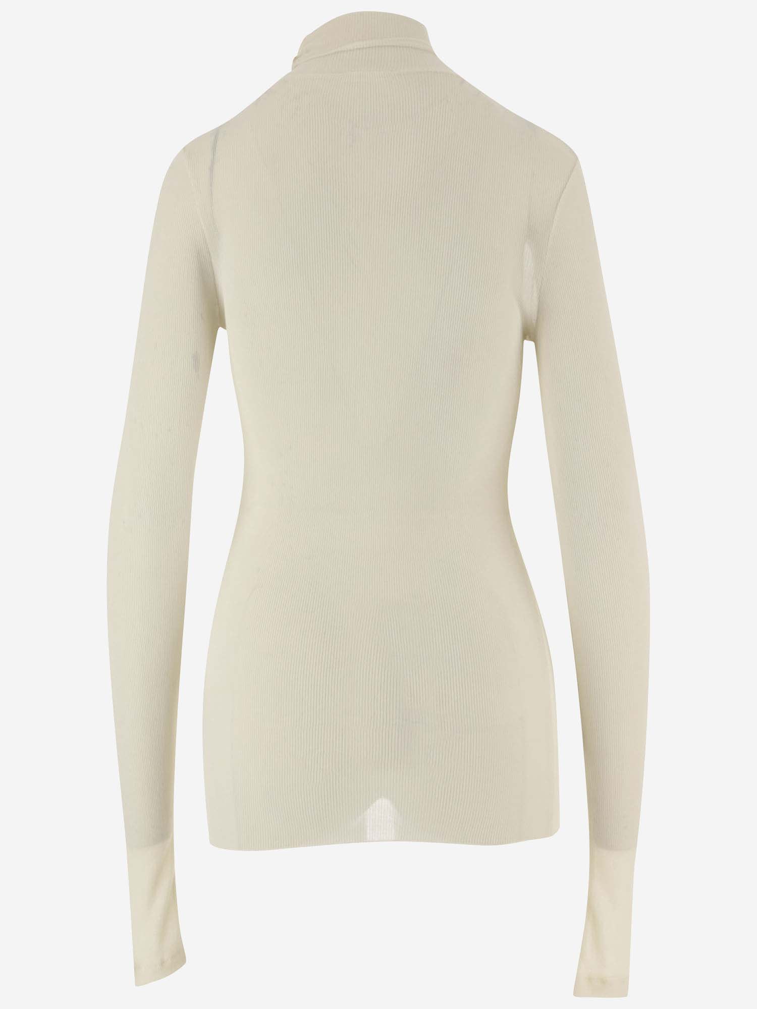 AMI ALEXANDRE MATTIUSSI STRETCH VISCOSE TURTLENECK 