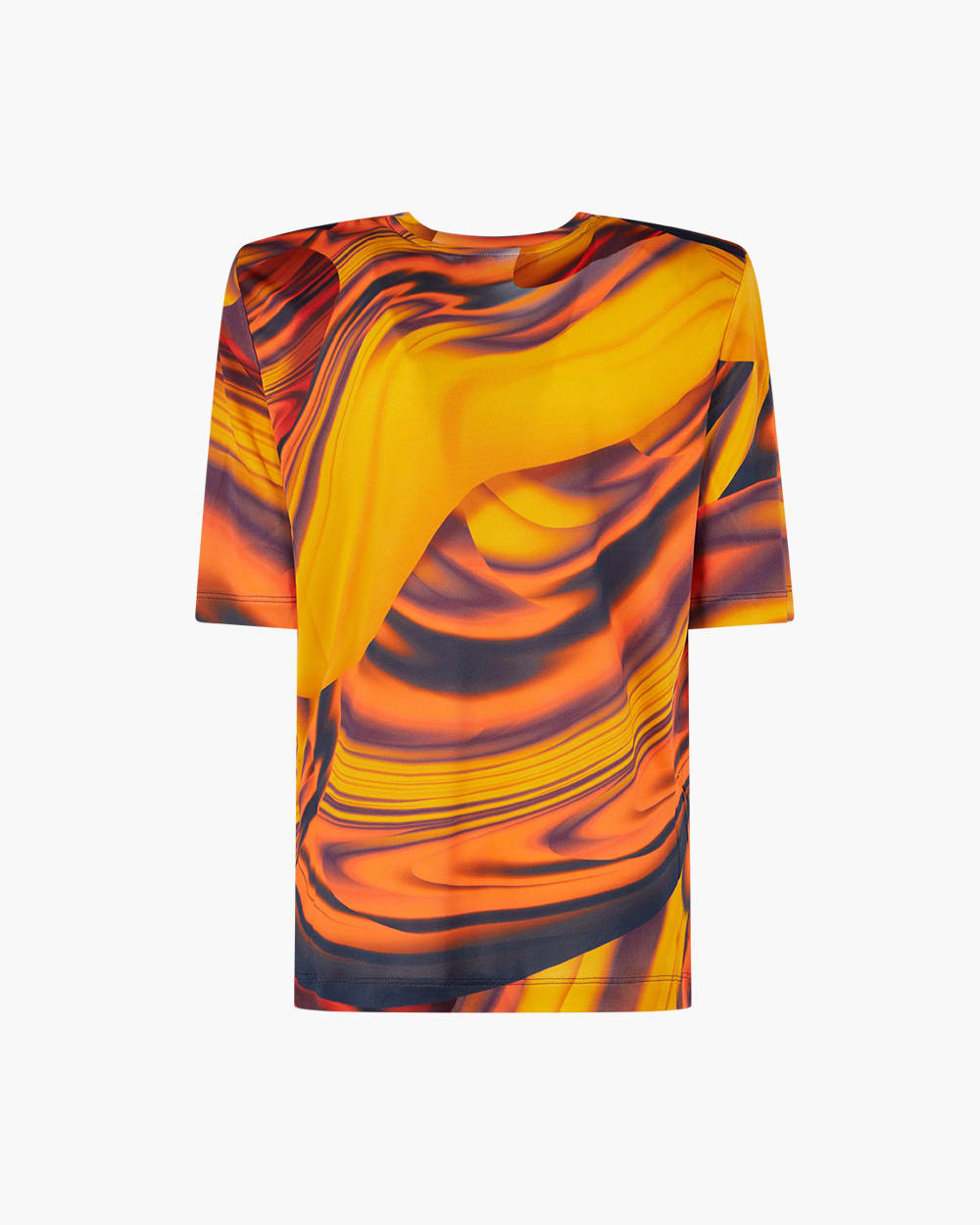 The Attico Orange Desert Bella T-shirt
