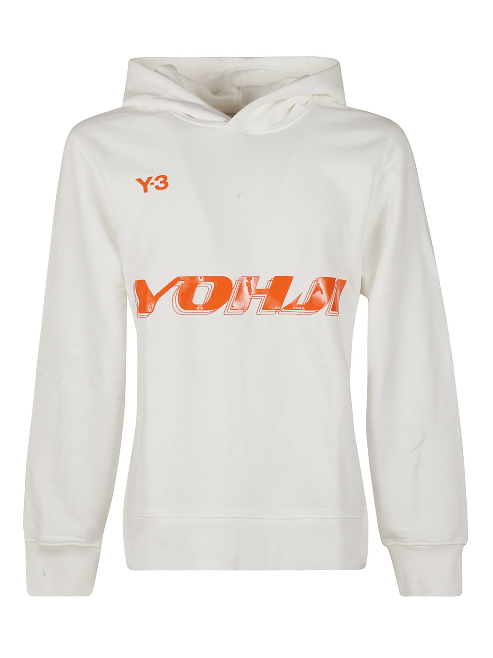 Y-3 Yohji Print Hooded Sweatshirt