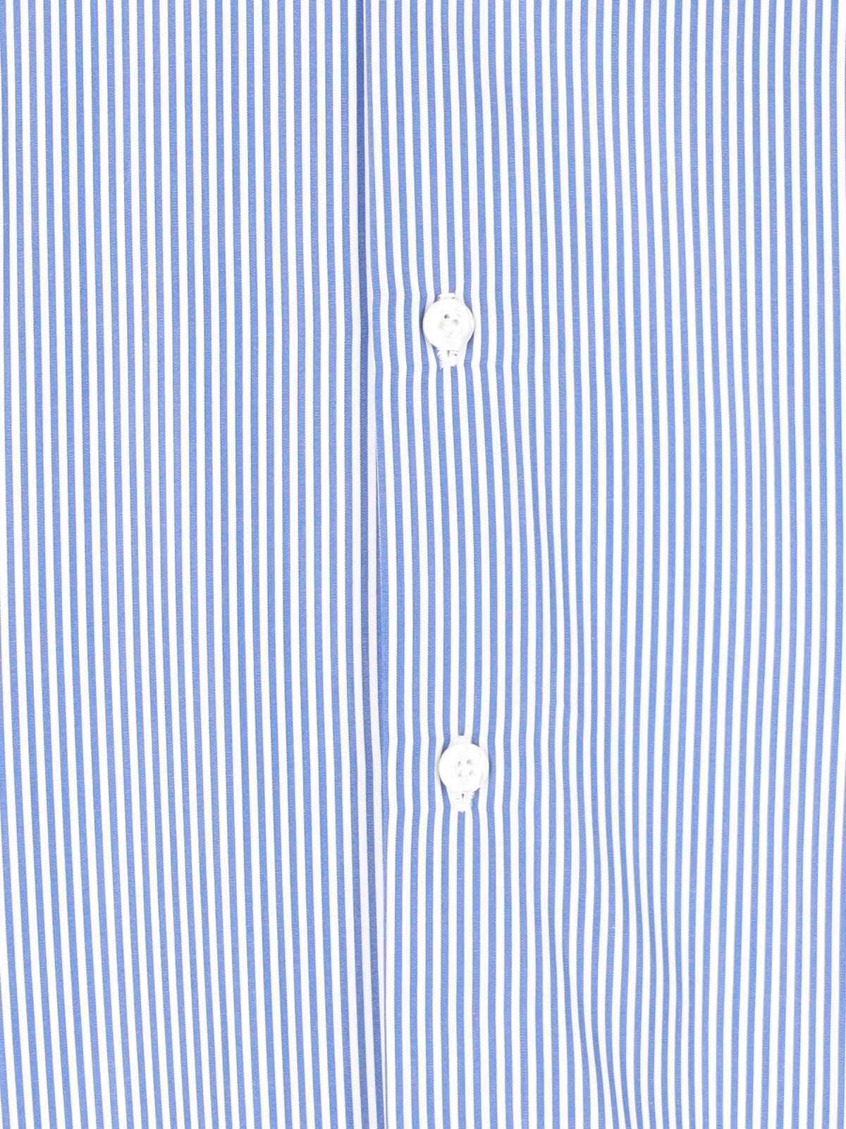 Shop Finamore Shirt Milano-zante In Light Blue