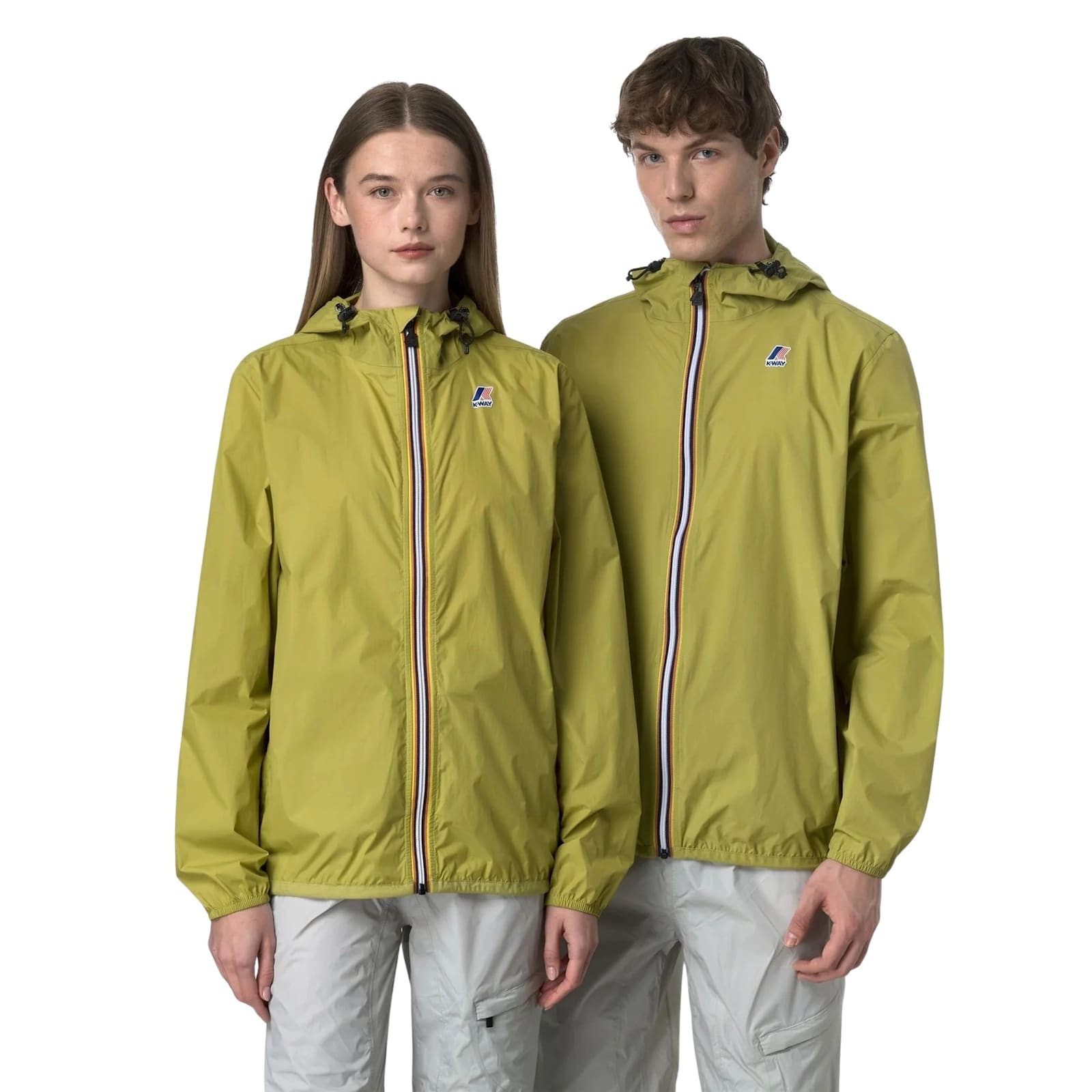 K-way Le Vrai 3.0 Claude Clothing In Wba Green Moss