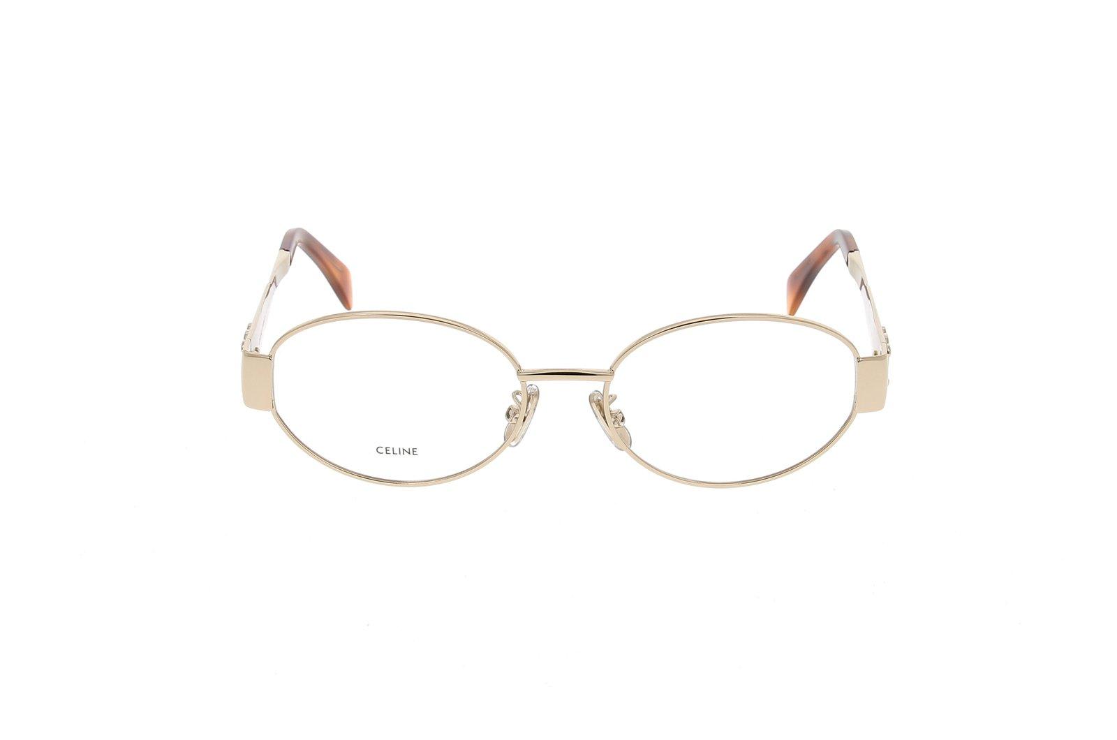 Celine Oval Frame Glasses In 030