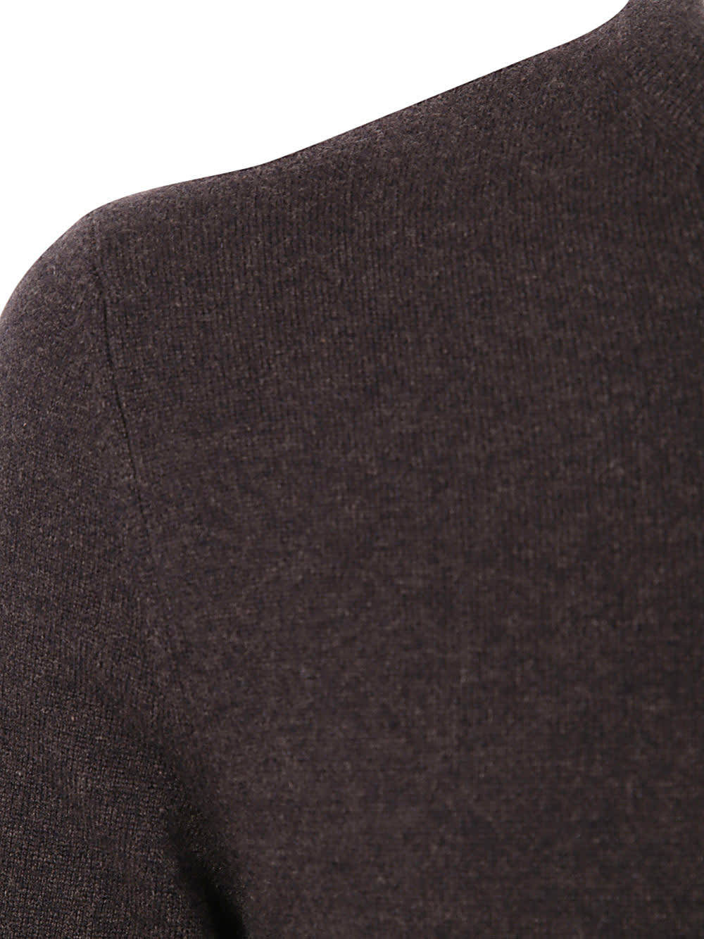 Shop Ballantyne Round Neck Pullover In Brown