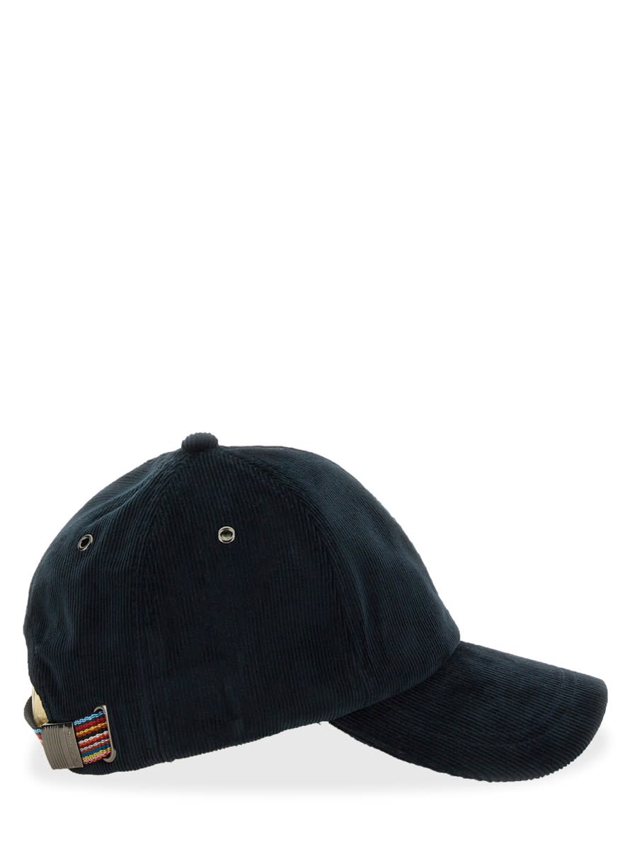 Paul Smith Signature Stripe Baseball Cap In Blue
