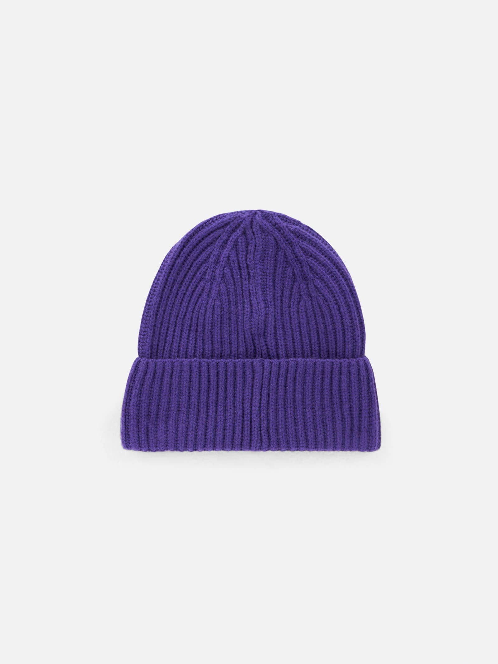 Mc2 Saint Barth Woman Purple Beanie With St. Barth Embroidery In Pink