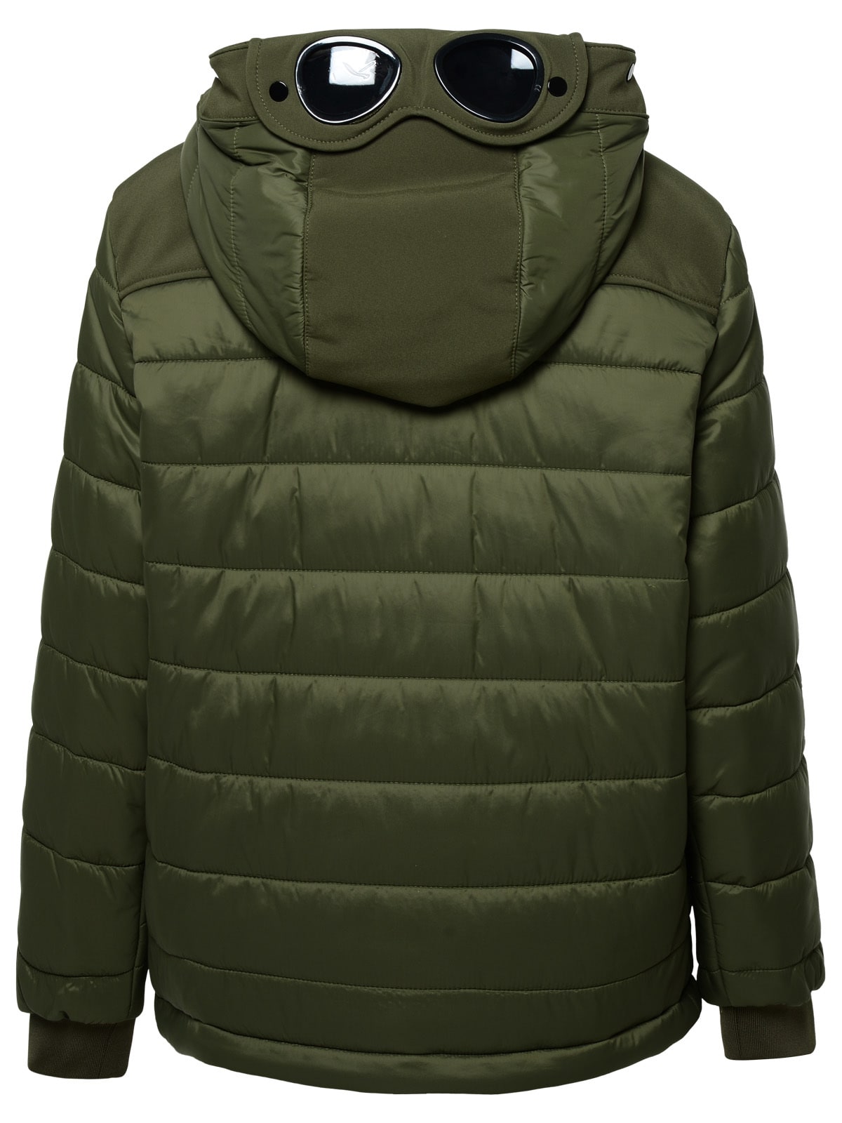 Shop C.p. Company Green Polyester Jacket