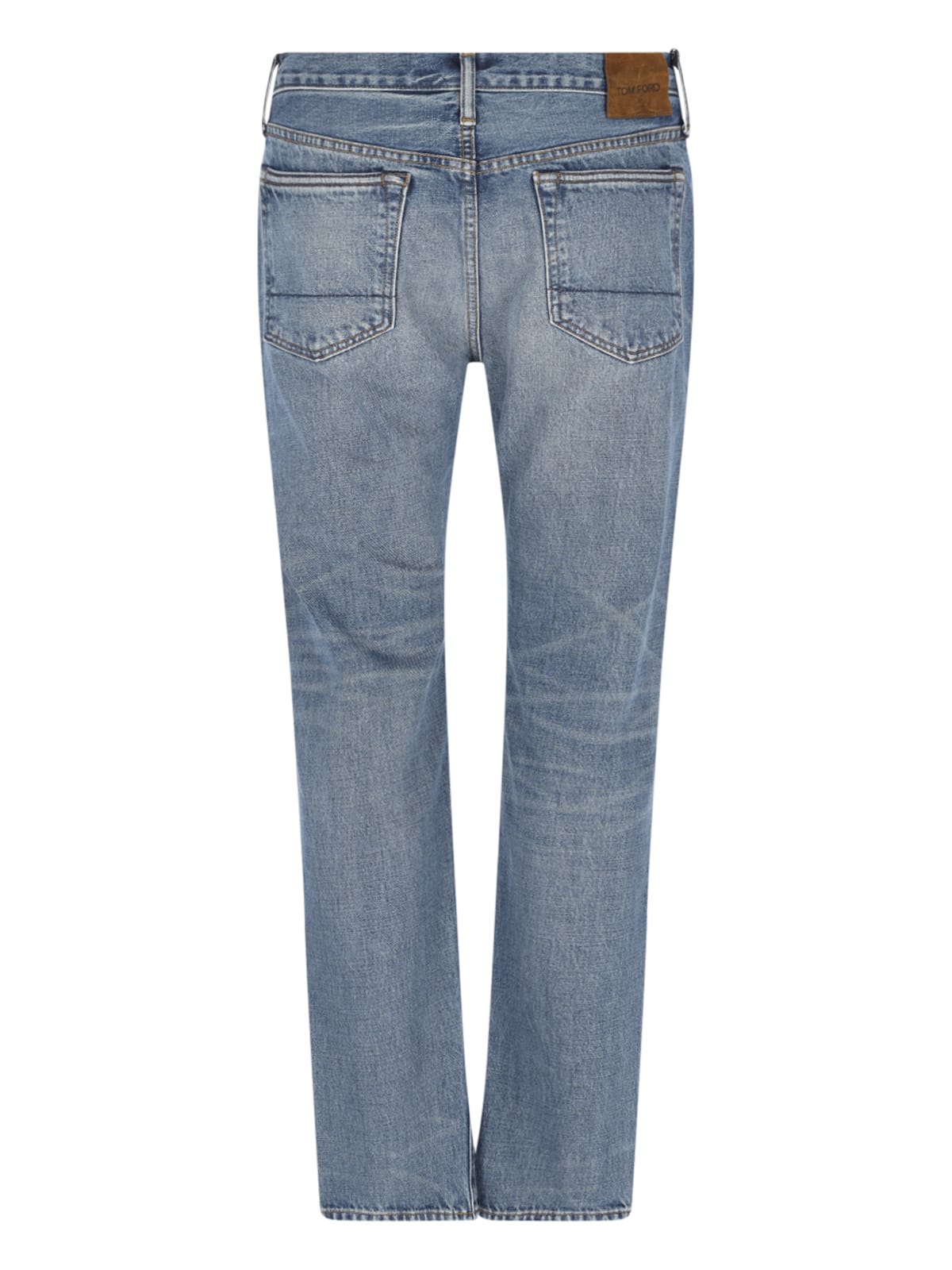Shop Tom Ford Straight Jeans In Nd
