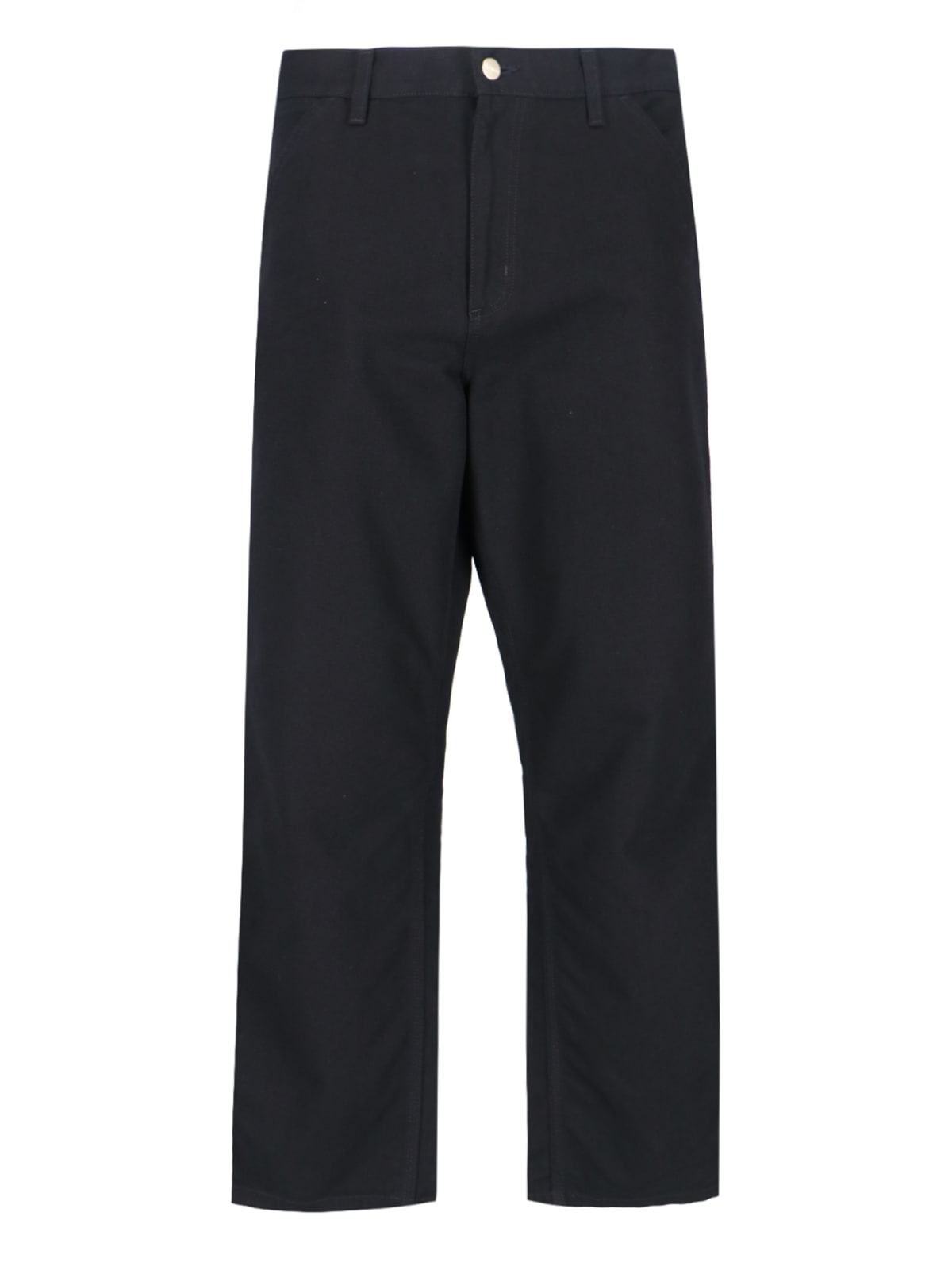 Carhartt Single Knee Carpenter Trousers In Black