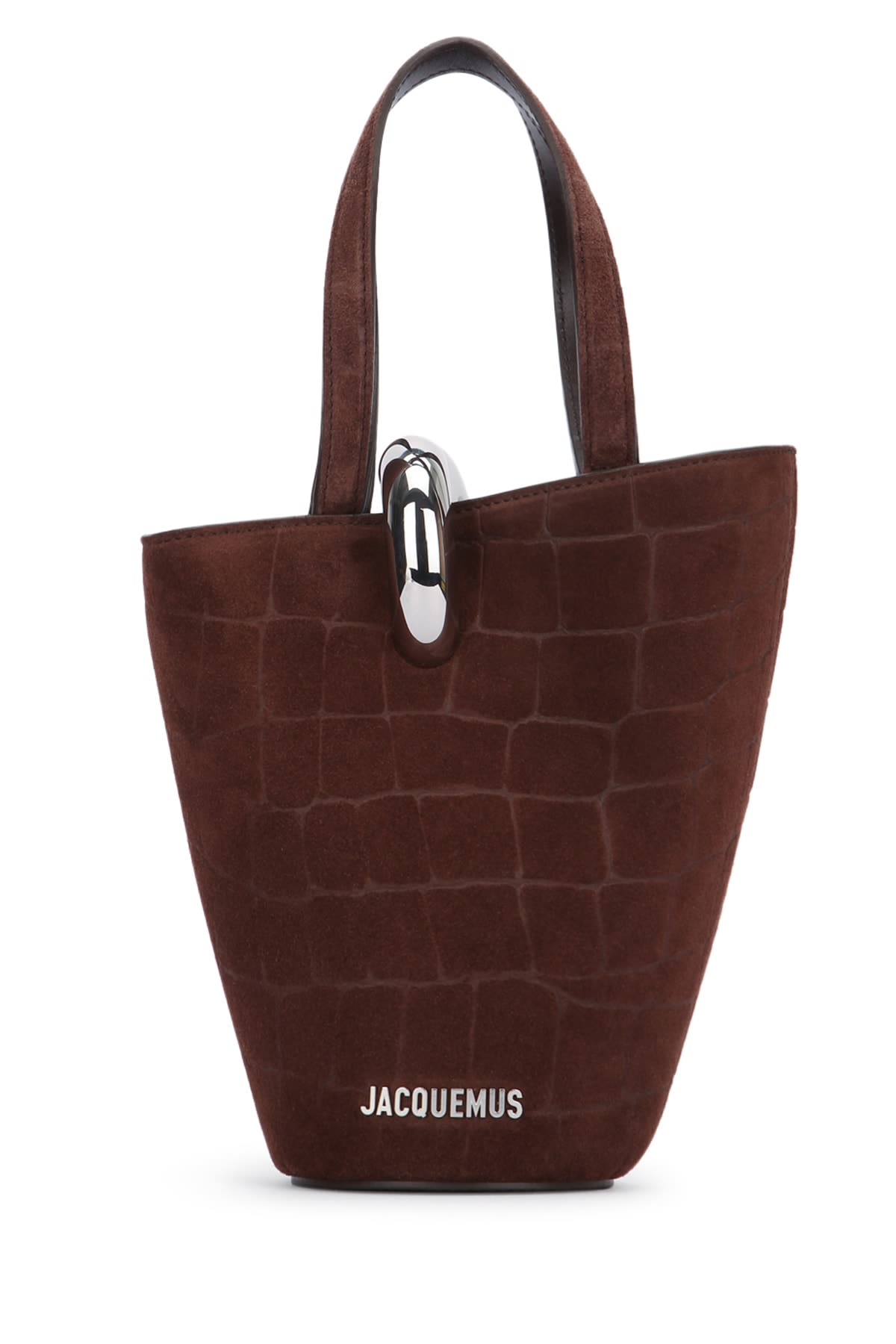 Jacquemus Le Petit Bambola In Brown