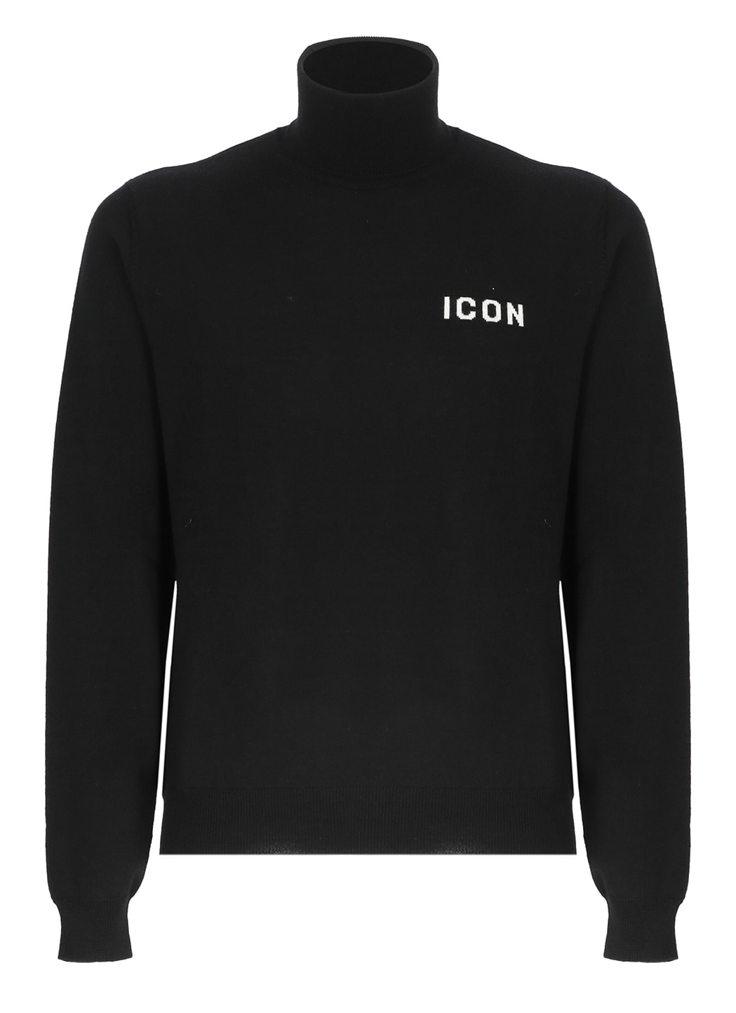 Shop Dsquared2 Wool Sweater In Black