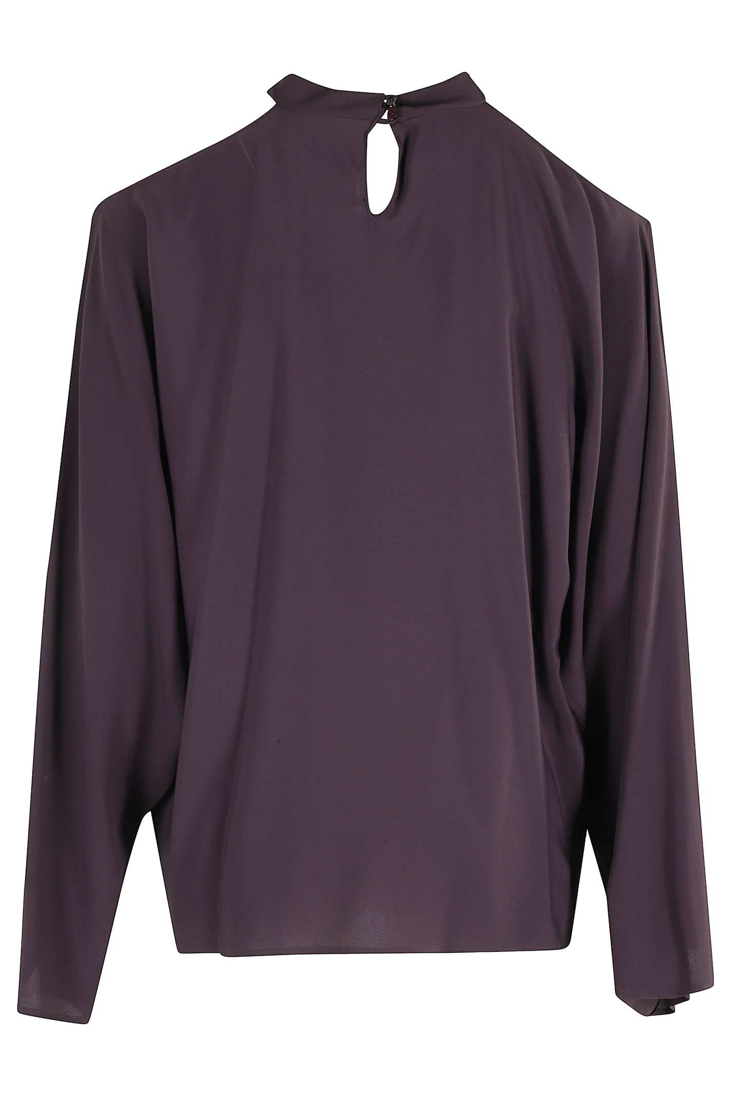 Federica Tosi Blusa Collo Intrecciato In Purple