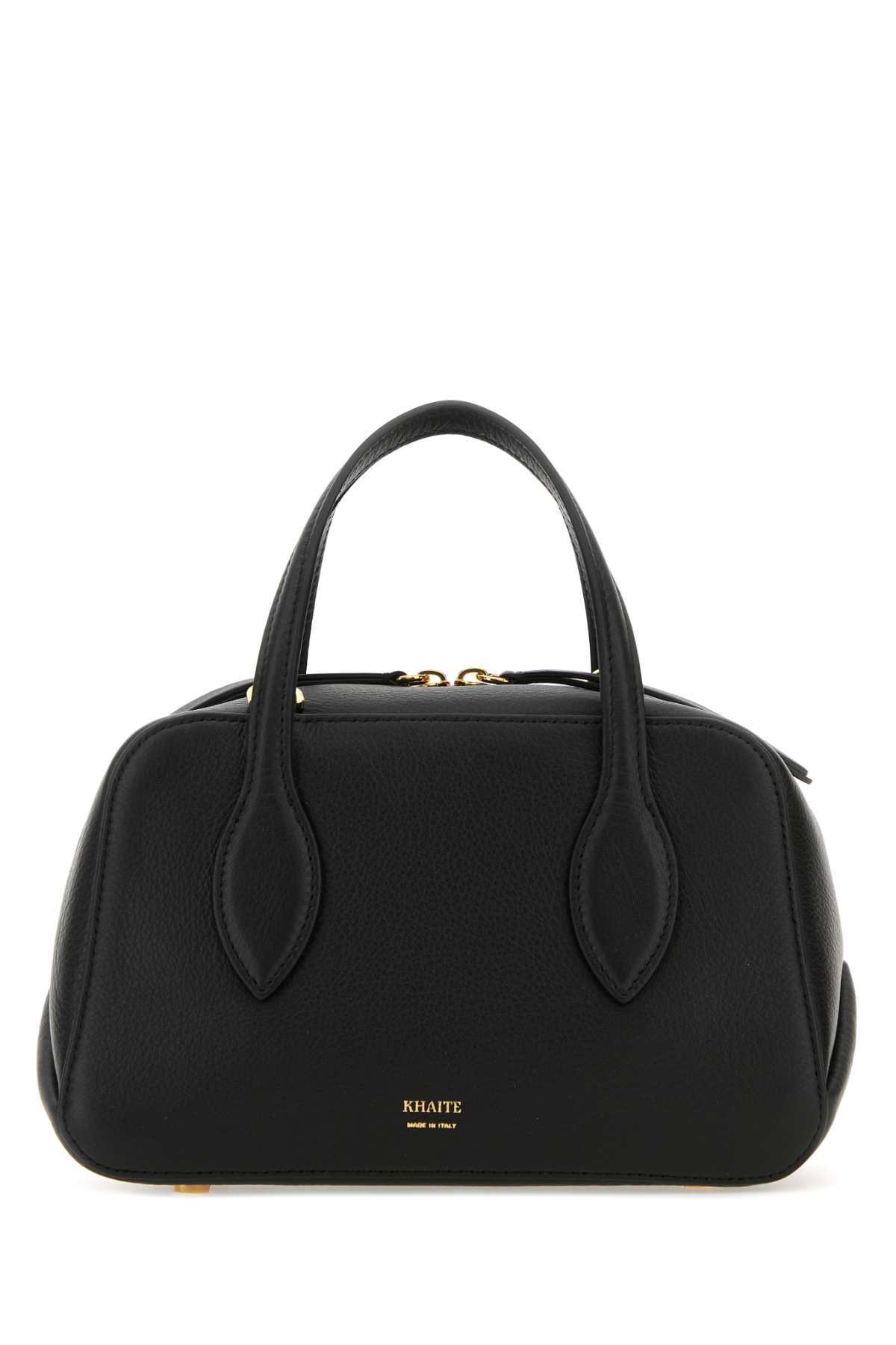 Black Leather Small Maeve Handbag