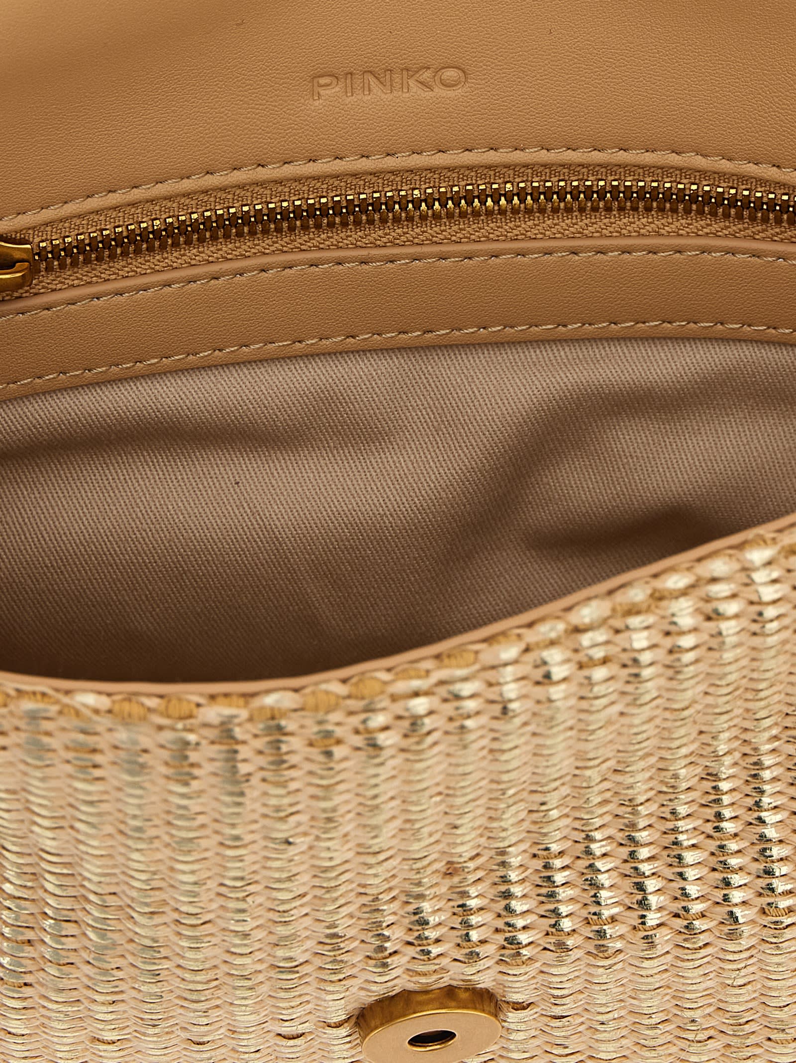 Pinko Love One Mini Slouchy Shoulder Bag