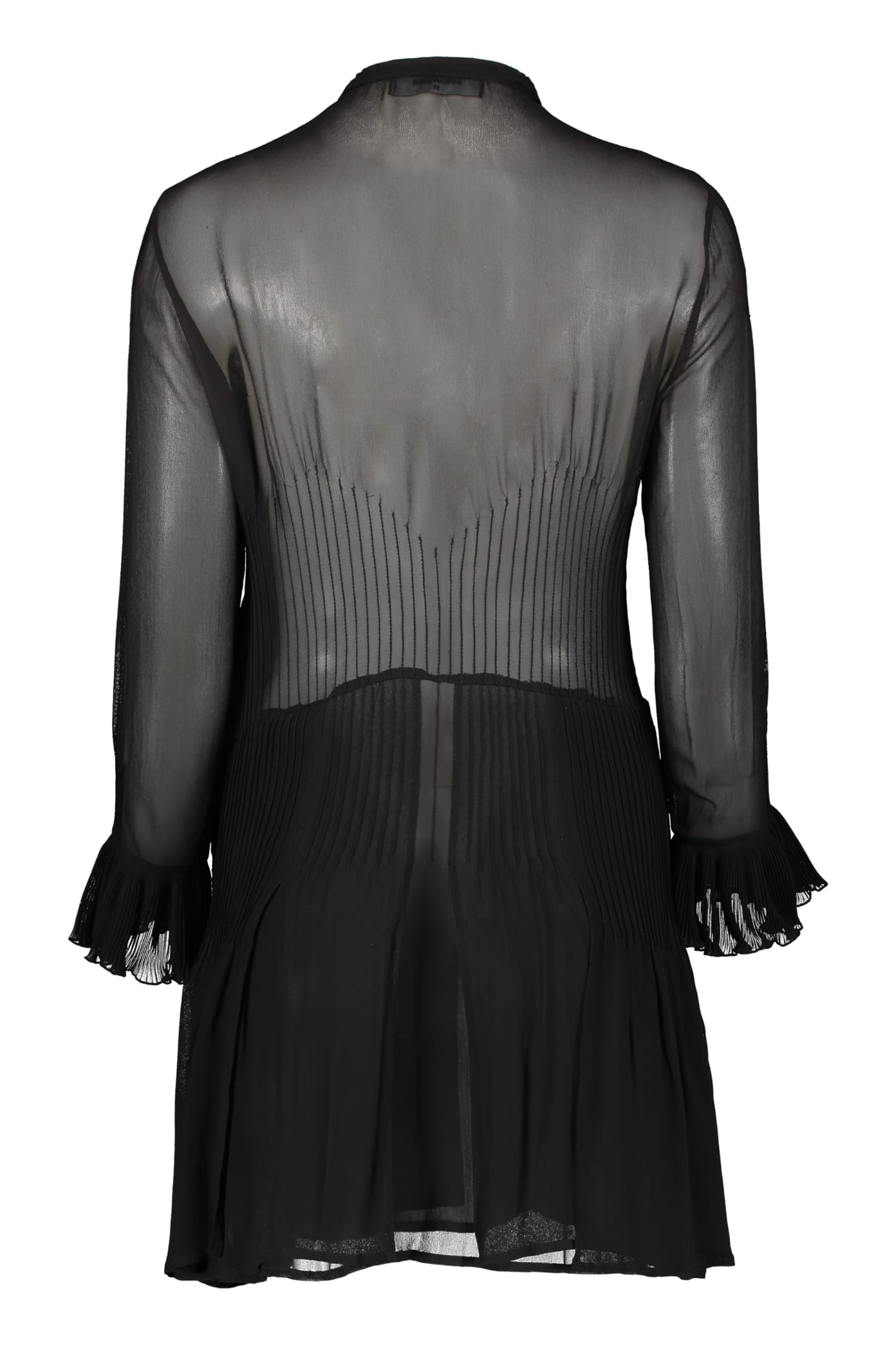 【送料&関税込】Dsquared2 Bow Detail Viscose Dress Dsquared2 Bow Detail Viscose Dress Dsquared2