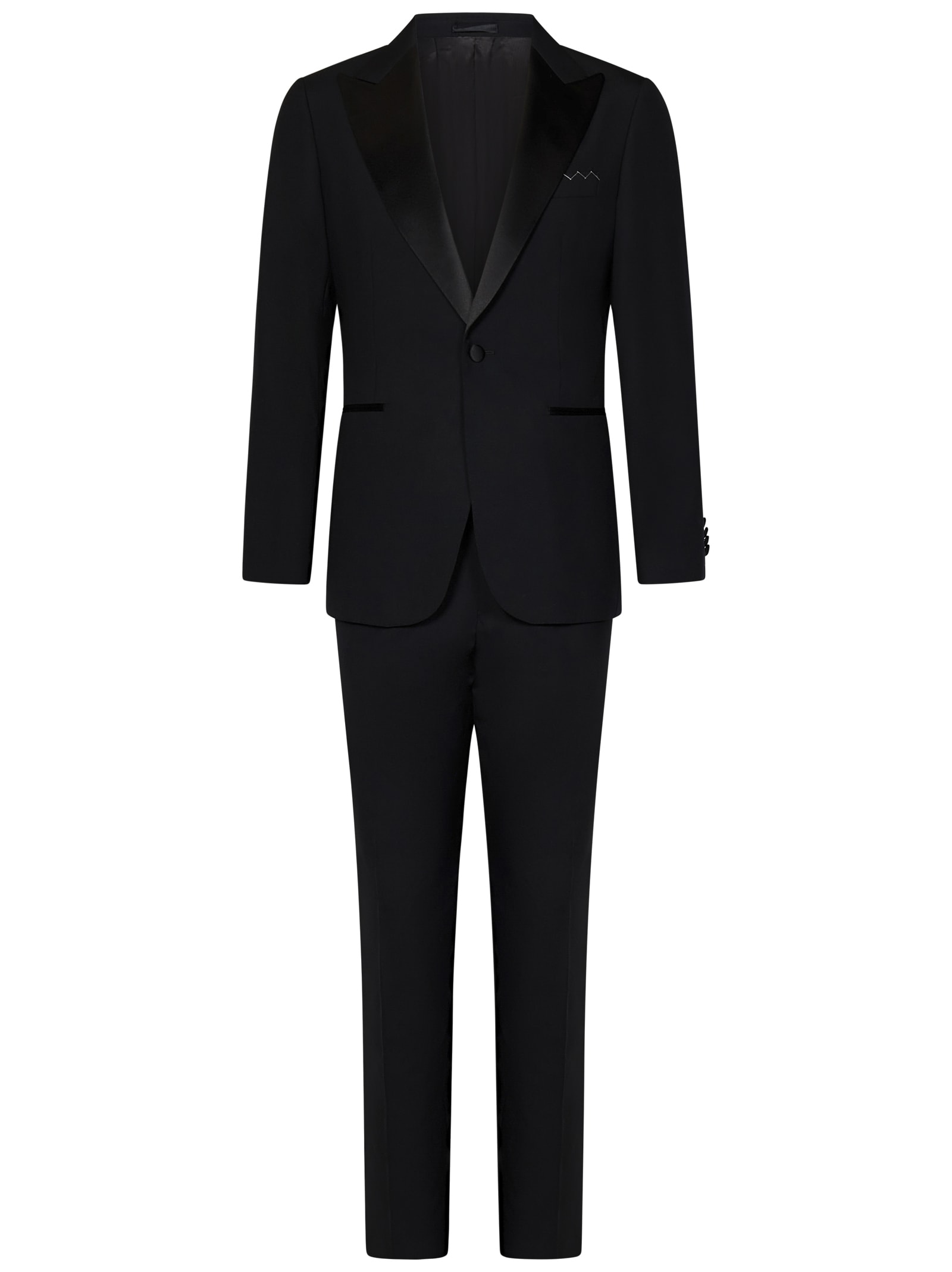 Low Brand Suit In Black