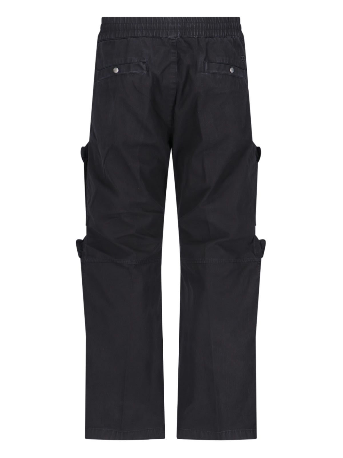 Shop Diesel P-danzel Cargo Pants In Black