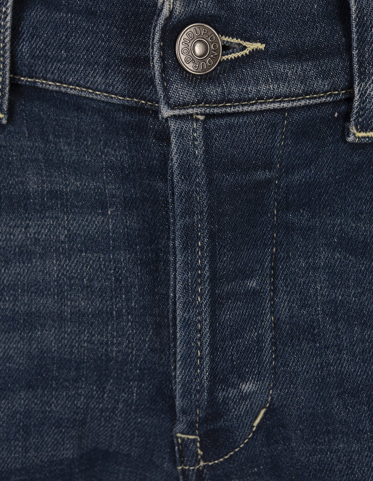 DONDUP GEORGE SKINNY JEANS IN DARK BLUE STRETCH DENIM