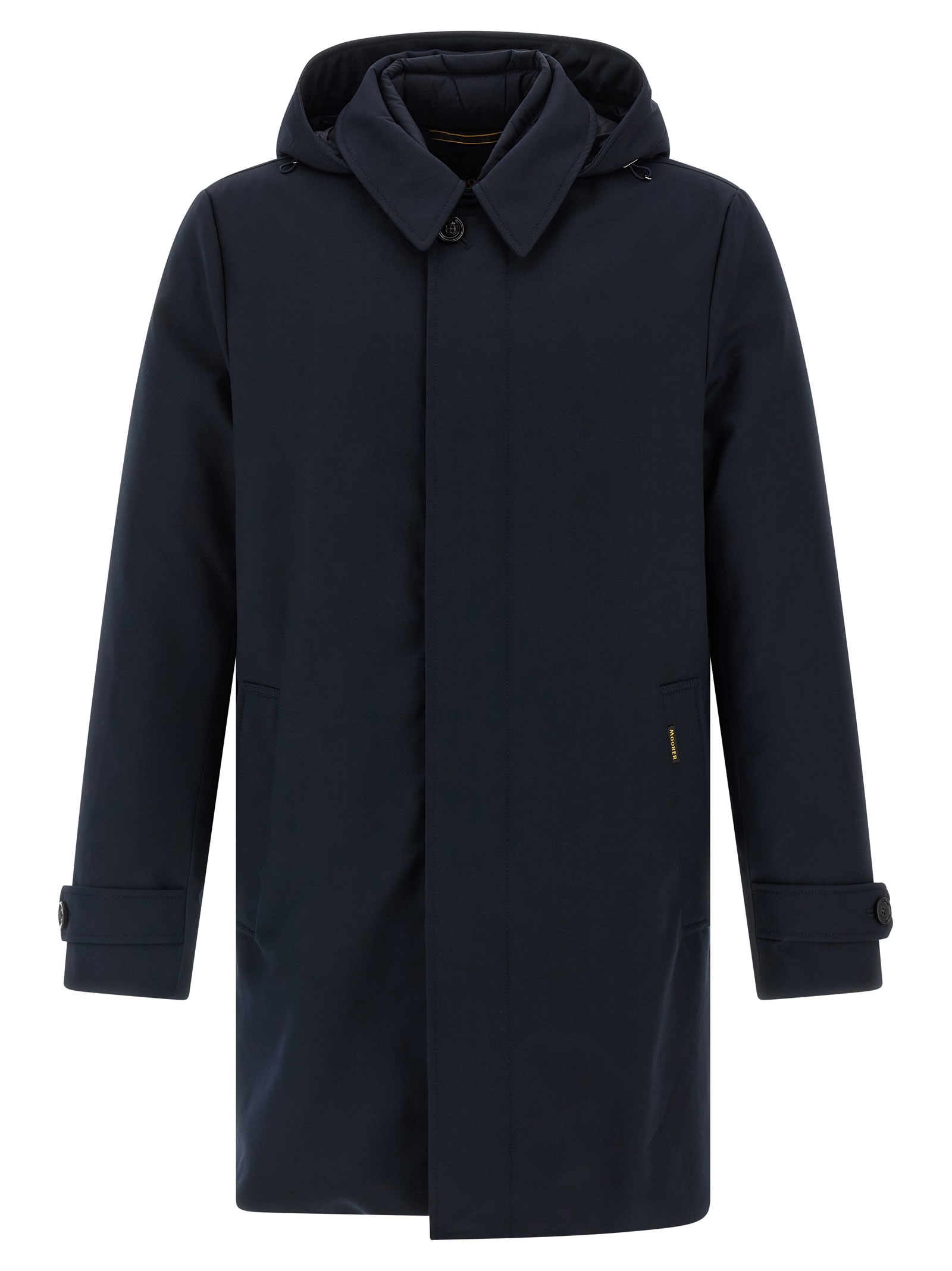 Moorer Elson 2-in-1 Cotton Jacket In Blue