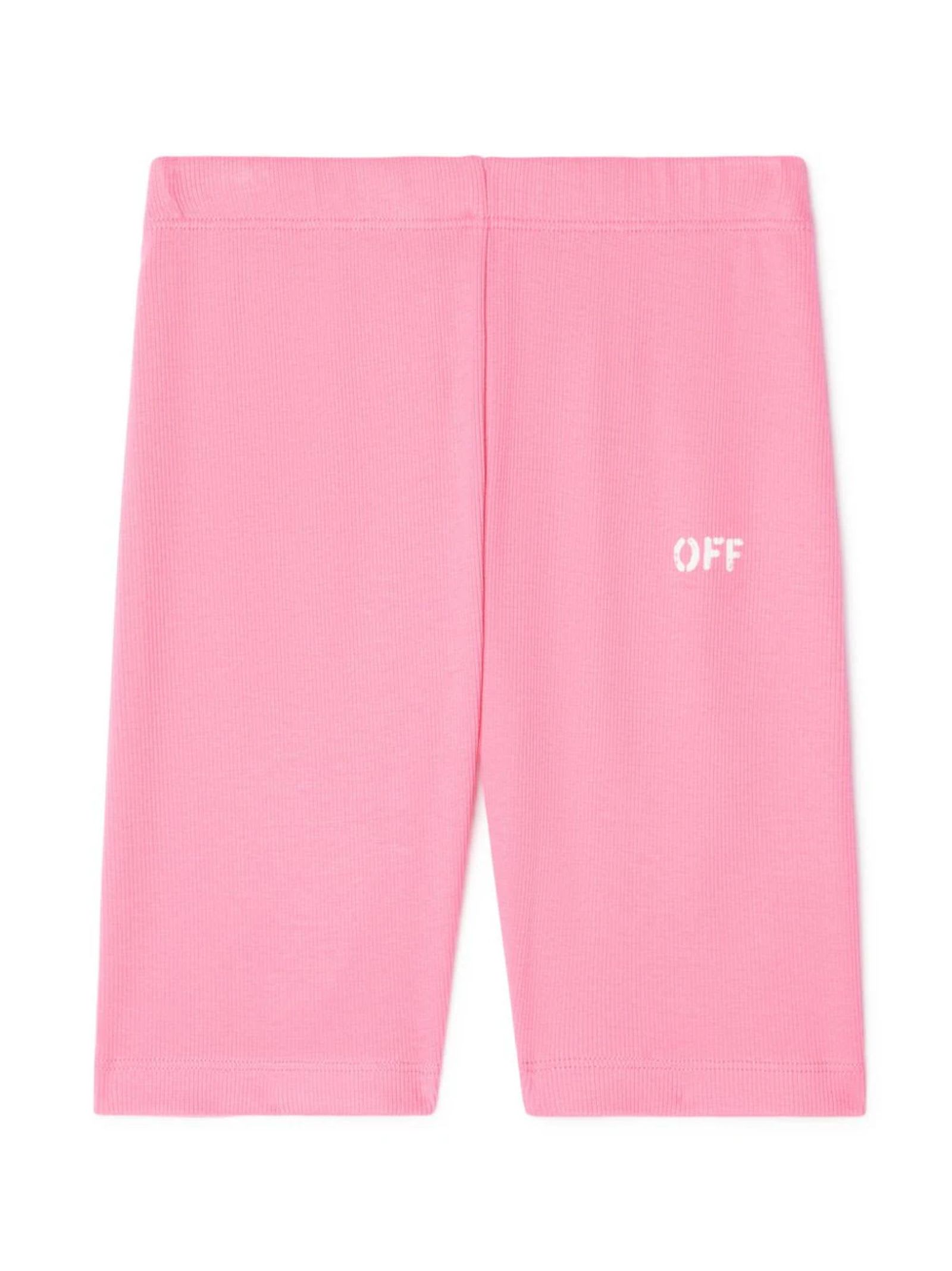 Shop Off-white Off White Shorts Pink