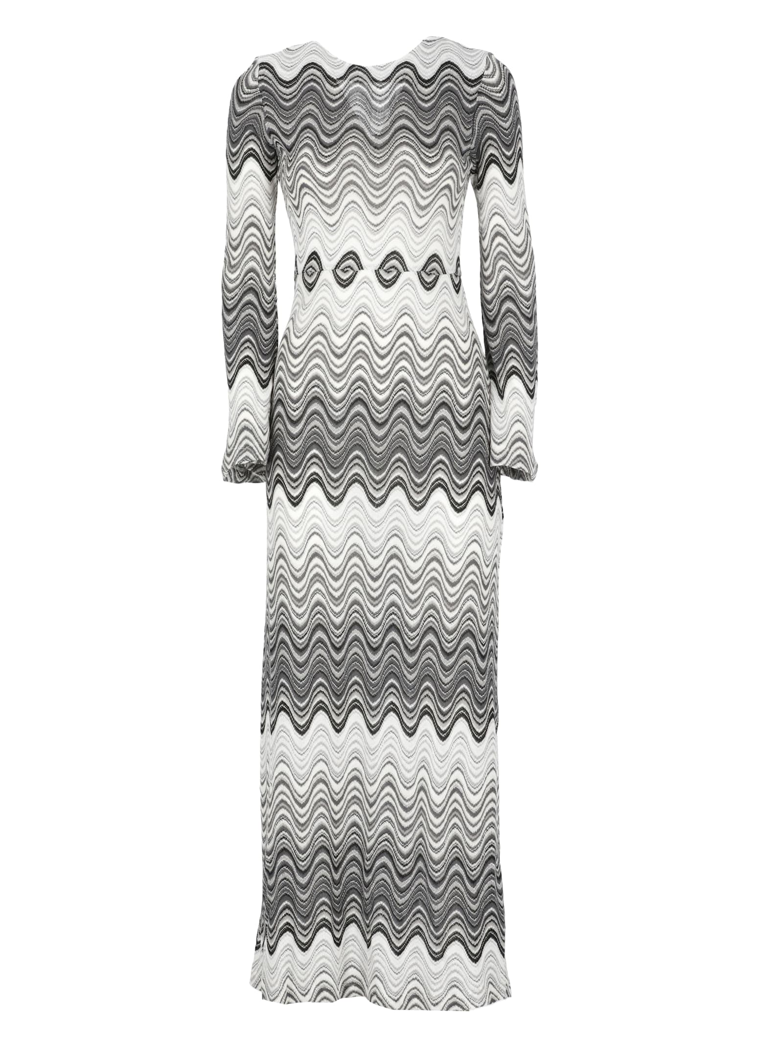 Mc2 Saint Barth Long Sleeve Dress In Multi