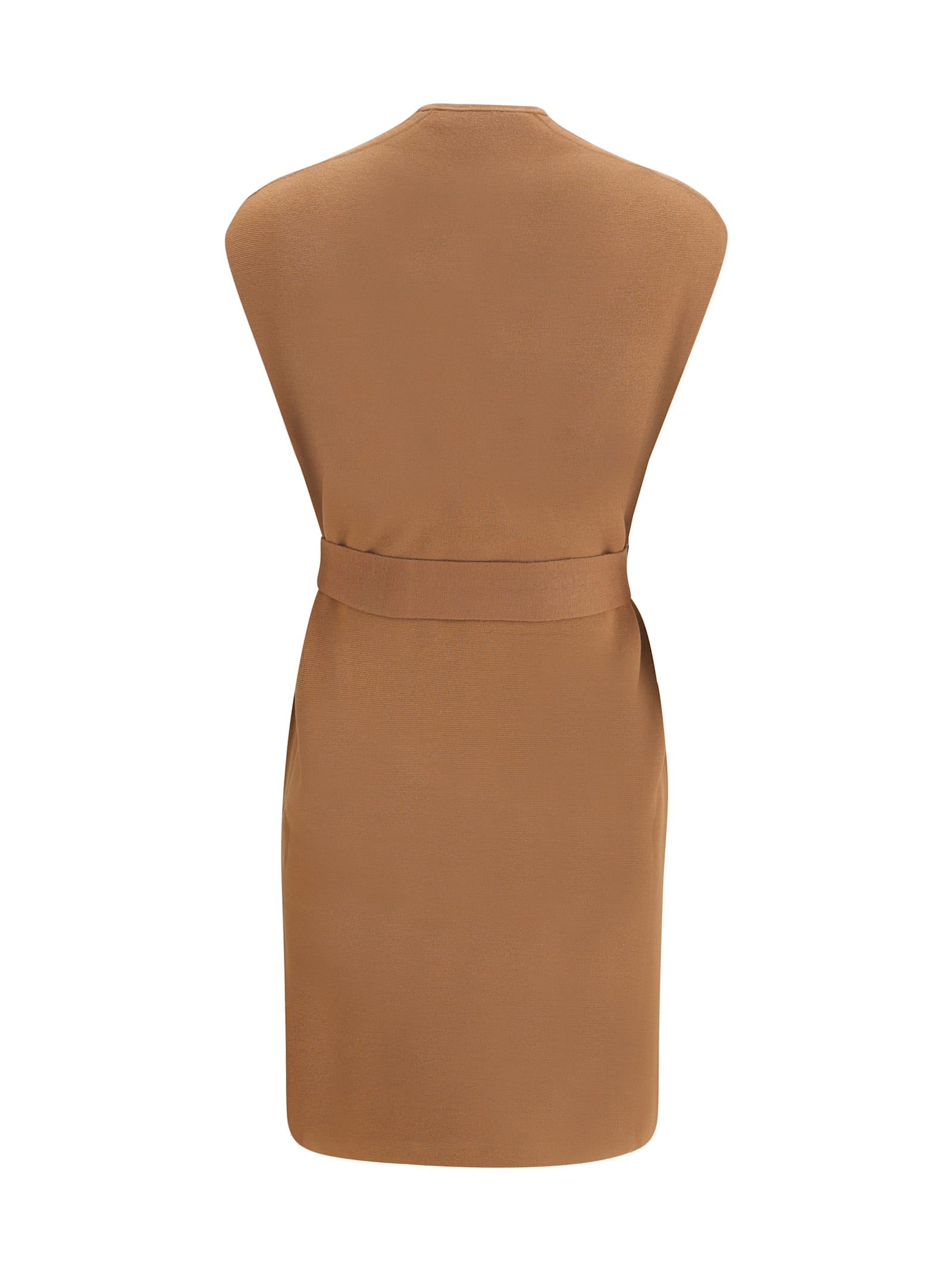 Max Mara Abete Knotted Patch-pocket Vest In Multi