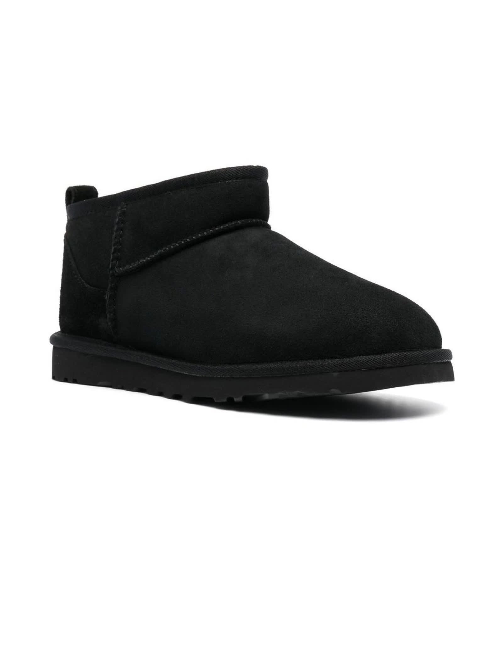 Ugg Australia Classic Ultra Mini Boots In Black