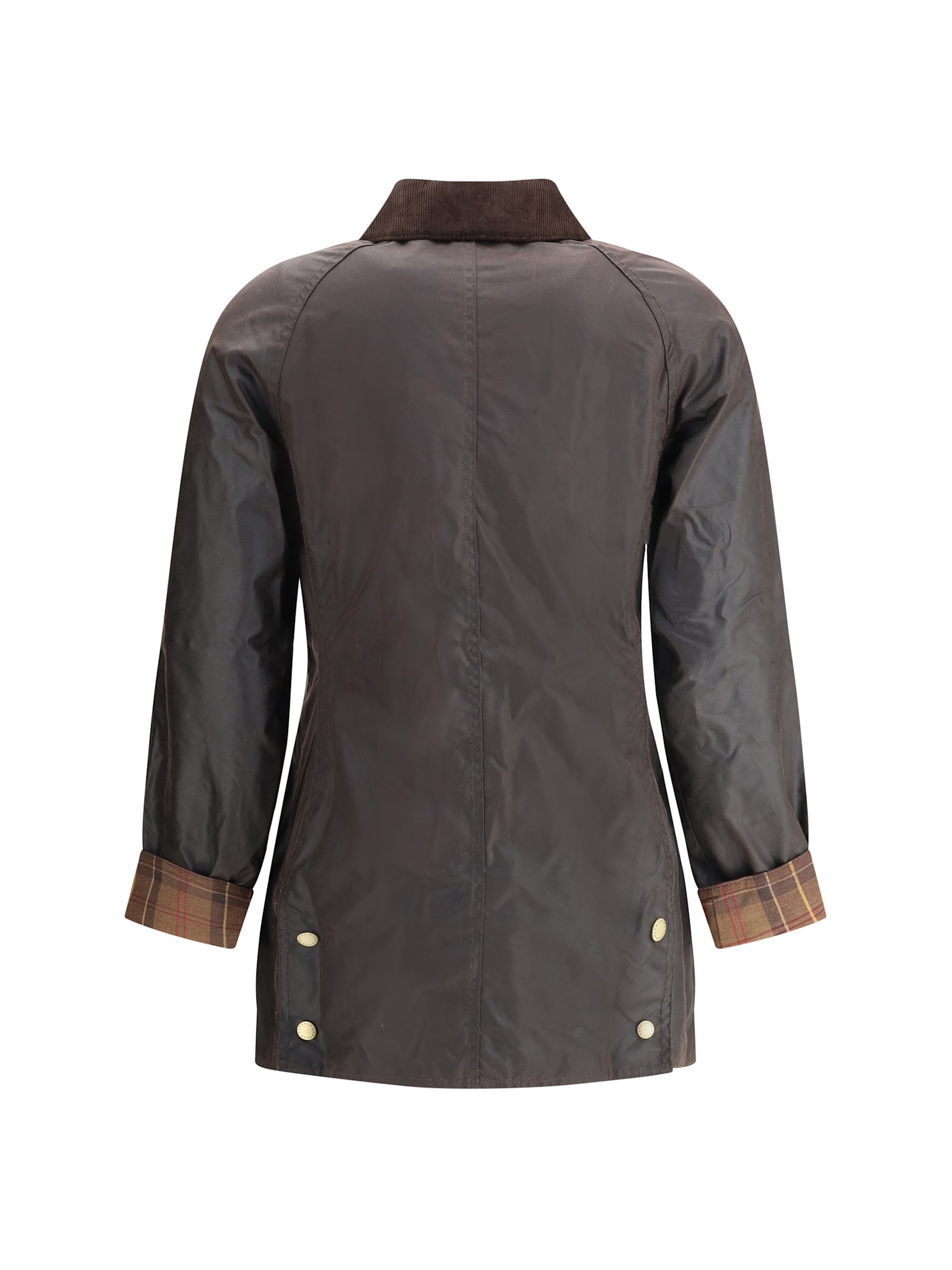 Barbour Beadnell Waxed Cotton Jacket In Multi