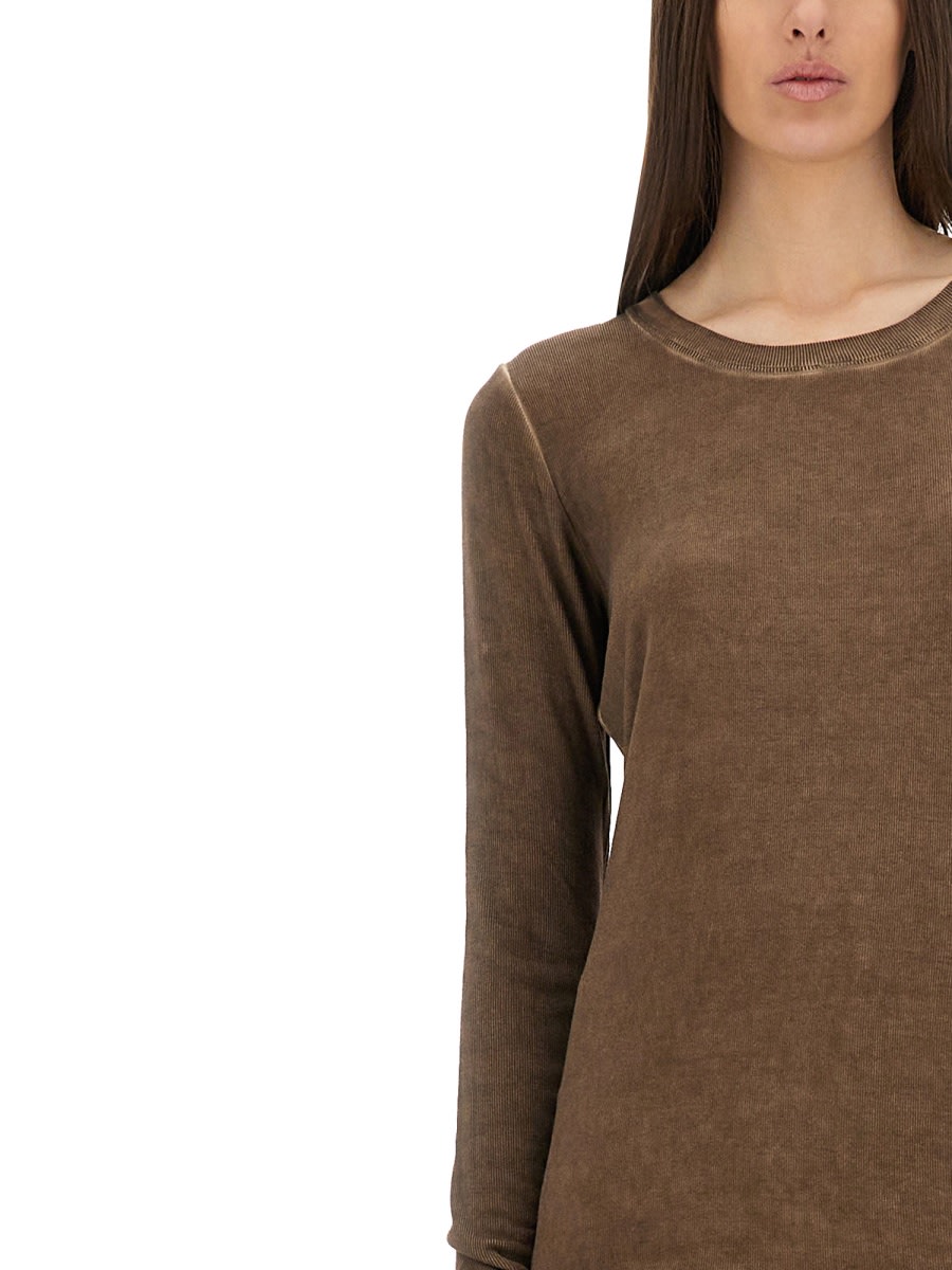 Uma Wang T-shirt Tata In Brown