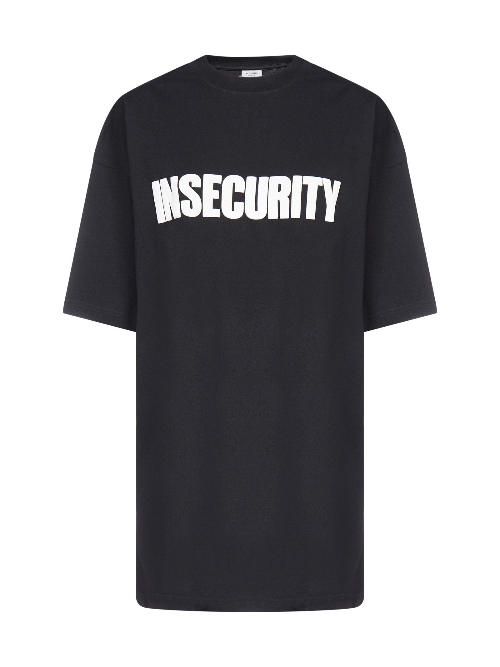 VETEMENTS Insecurity Cotton T-shirt