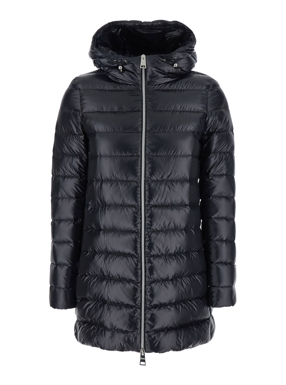 Herno Iconic Quilted Down Jacket In Black