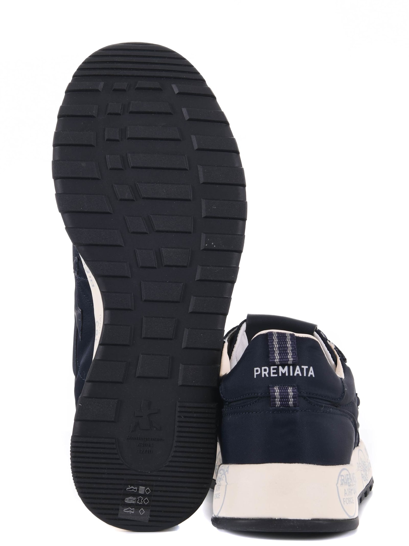 Shop Premiata Sneakers In Blue