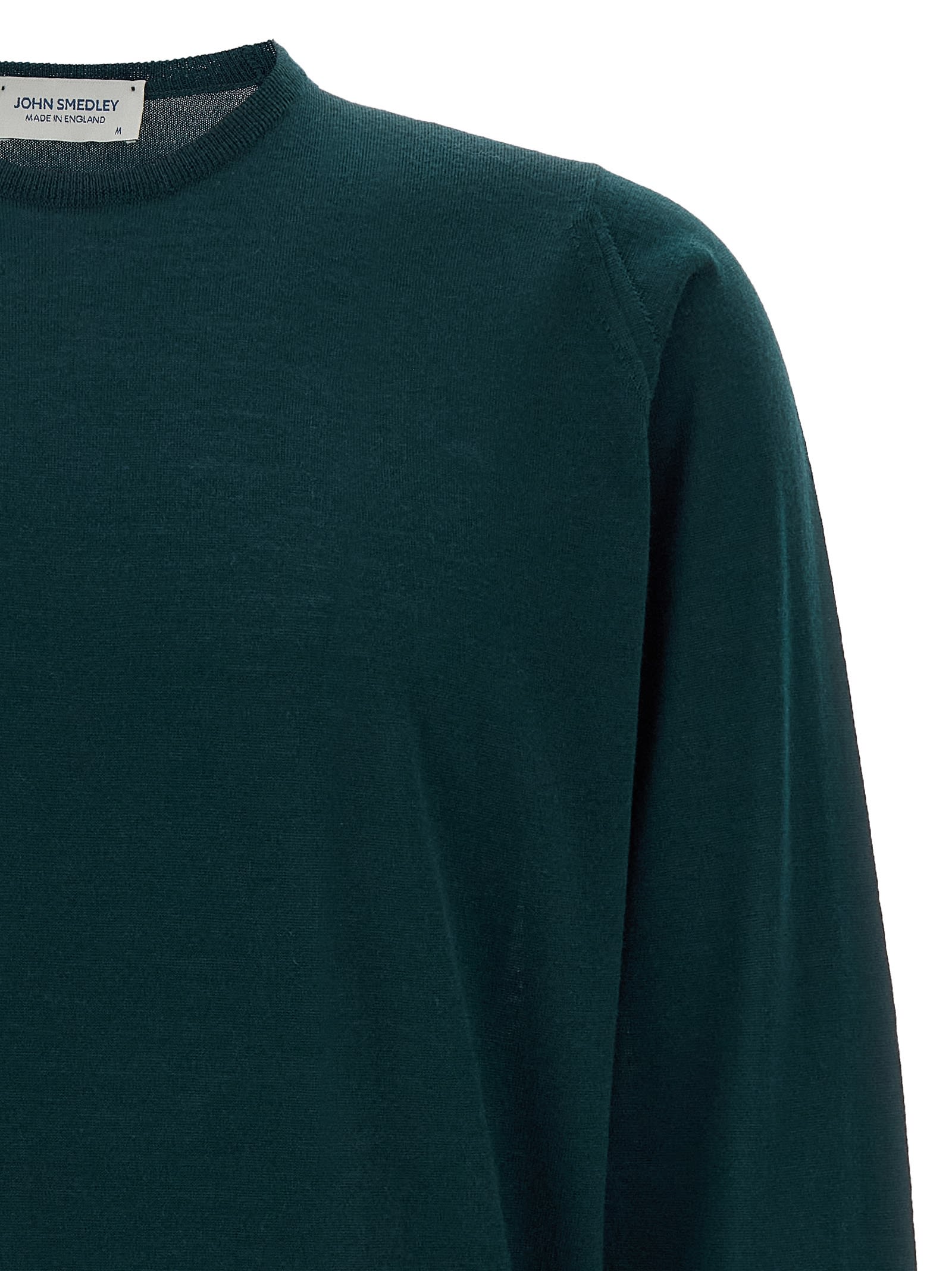 John Smedley Lundy Wool Jumper In Green