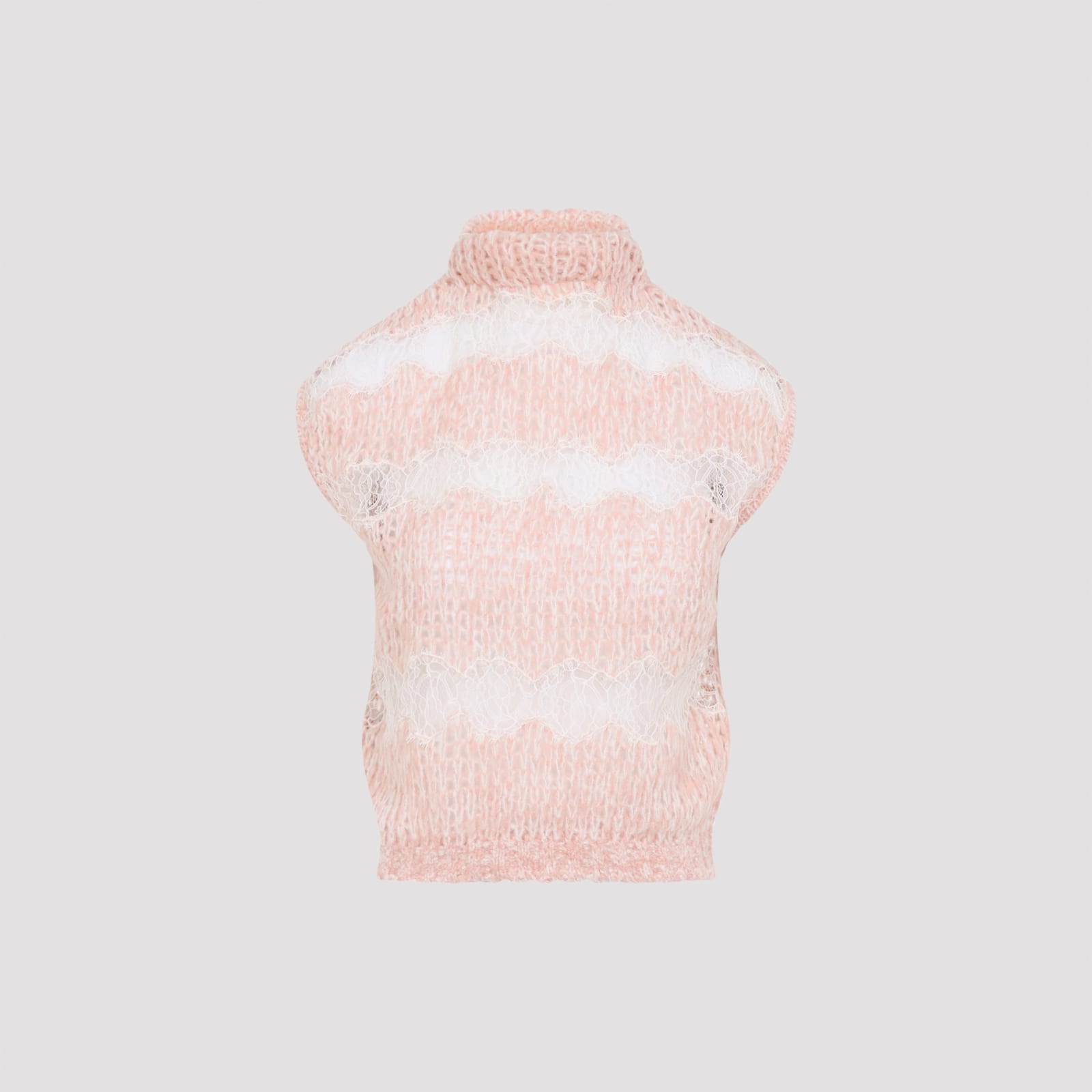 Giambattista Valli Knitted Sweater Vest In Multi