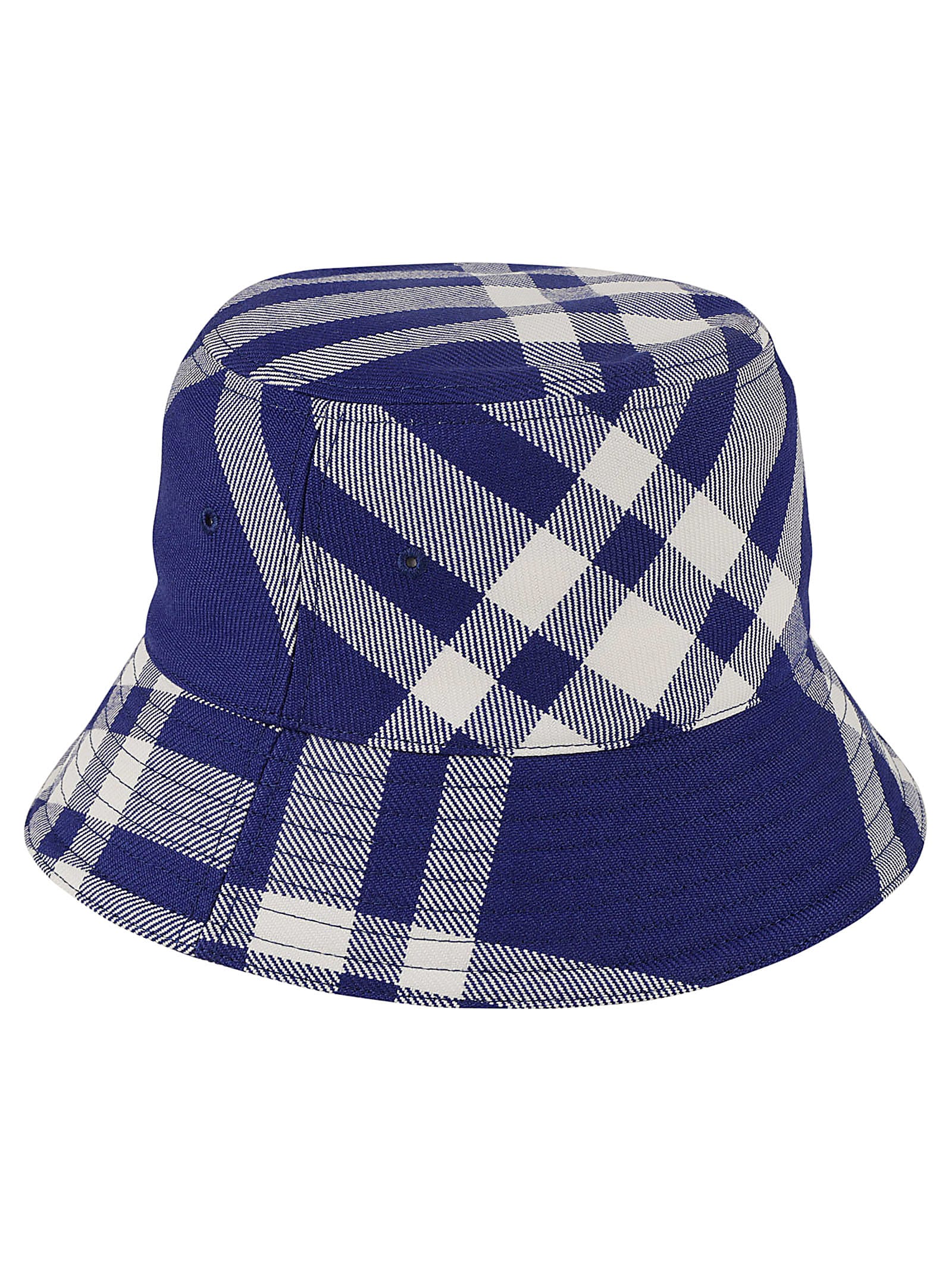 Shop Burberry Check Bucket Hat In Knight Ip Check