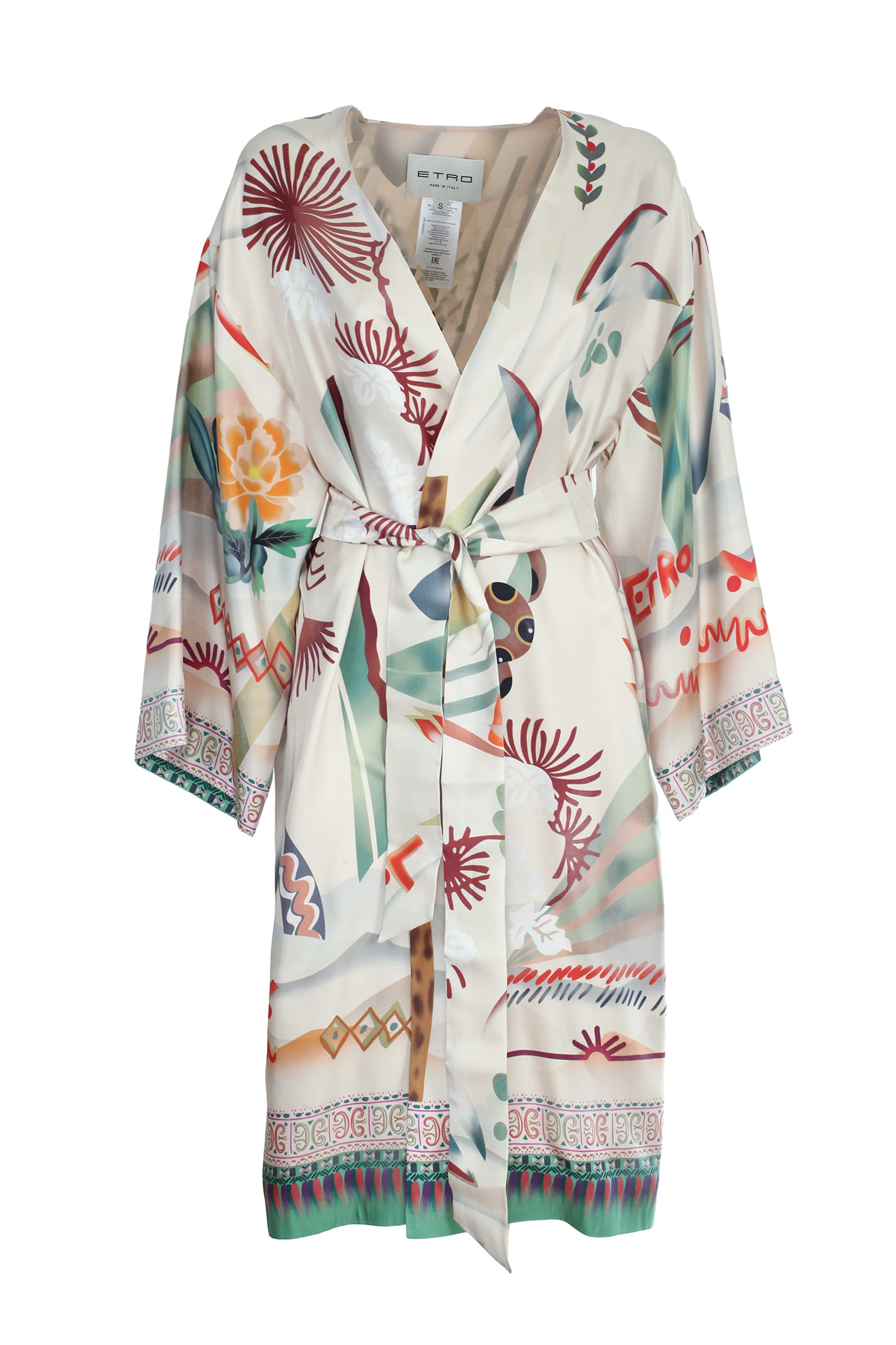 Etro kimono-style duster