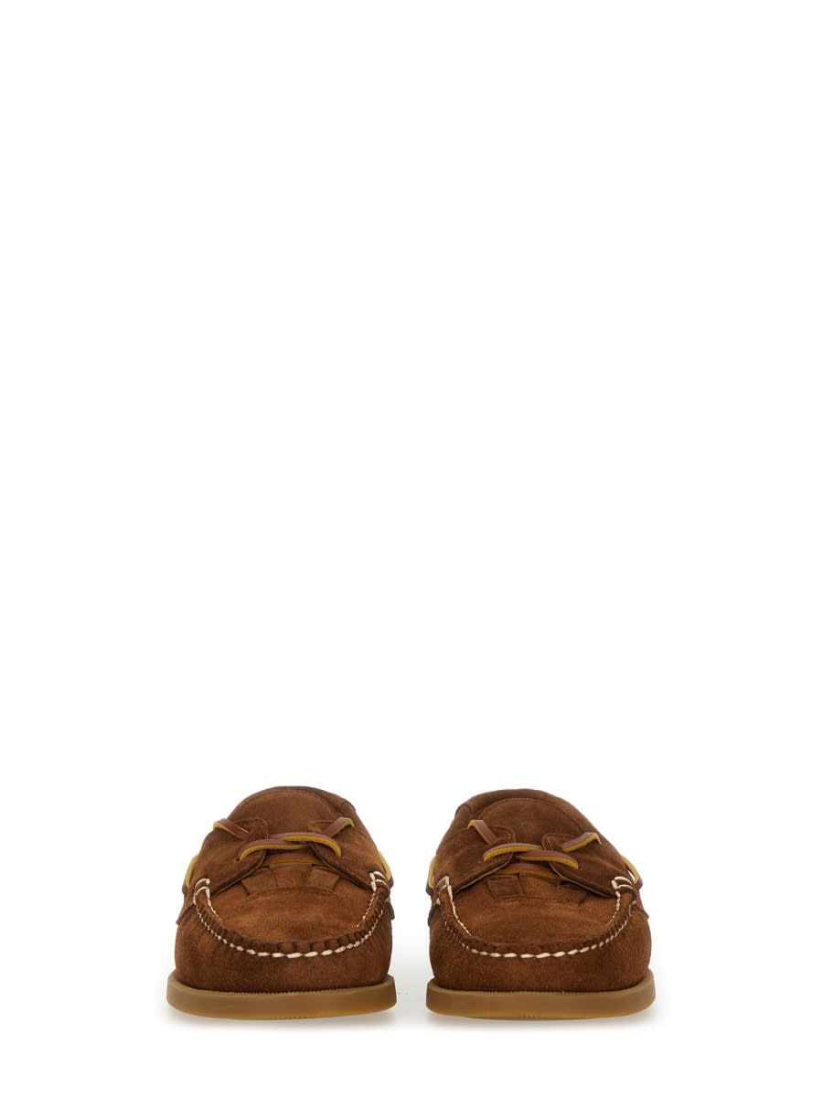 Hereu Brown Lace-up Loafer