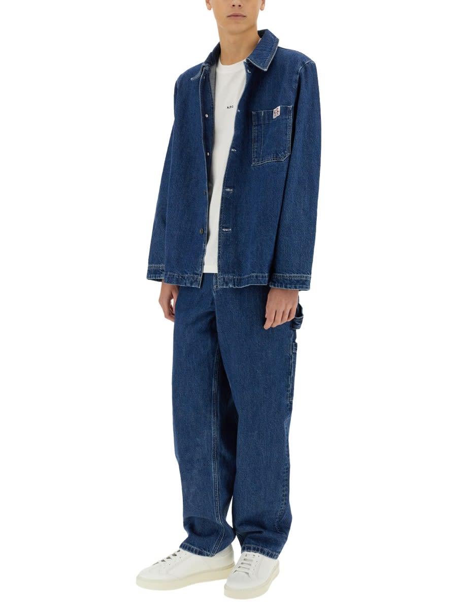 Apc Jeans Fergus In Denim