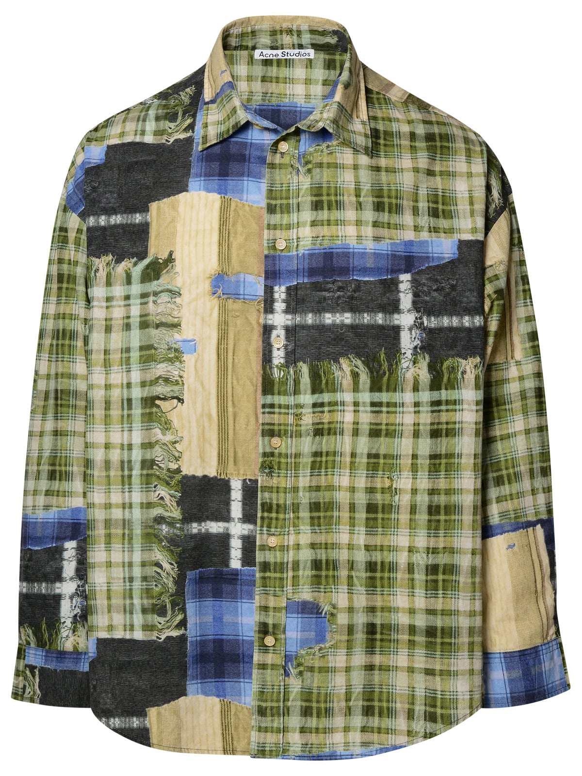 ACNE STUDIOS MULTICOLOR COTTON SHIRT