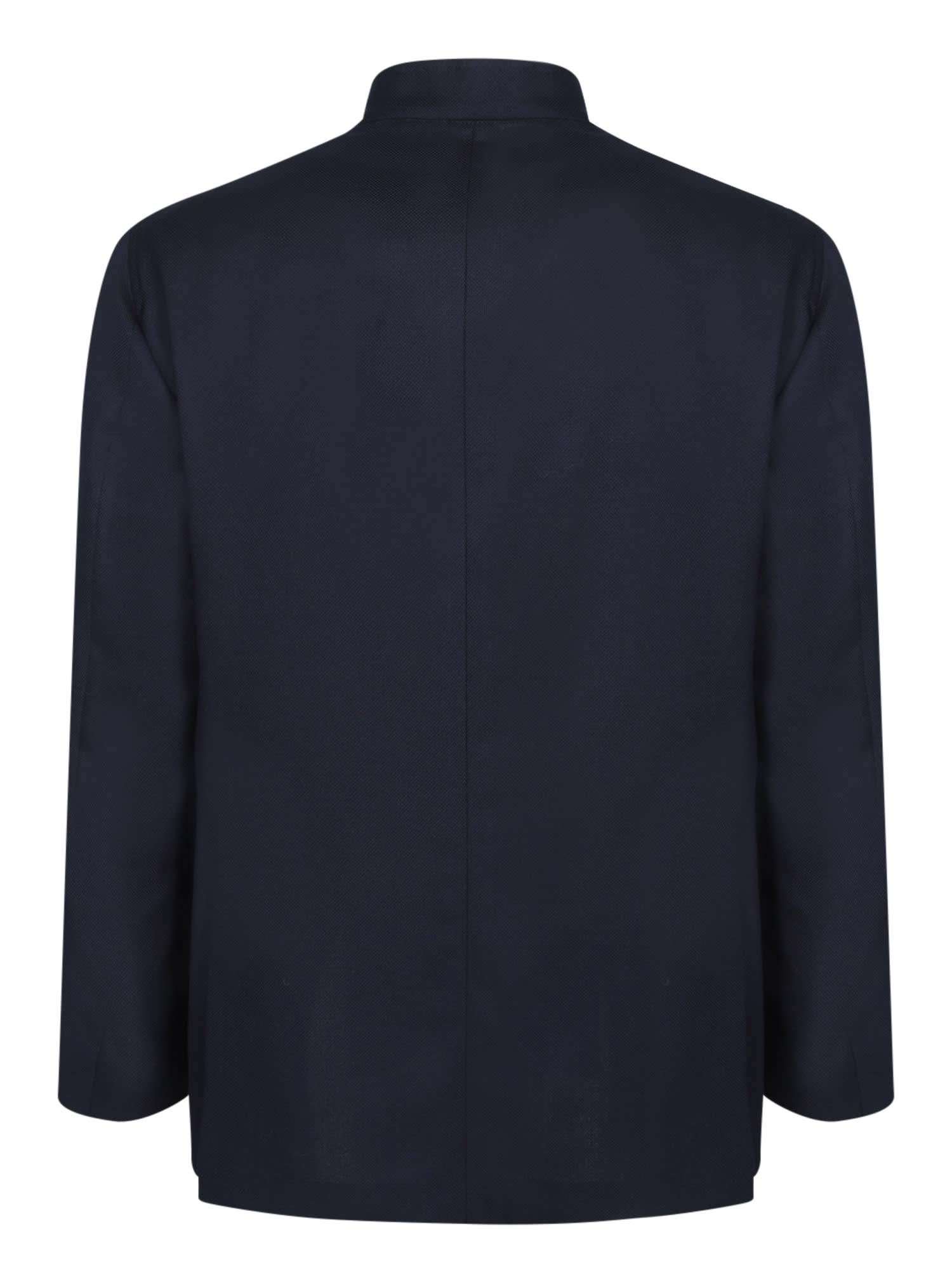 Boglioli Blue Hopsack Jacket In Blue