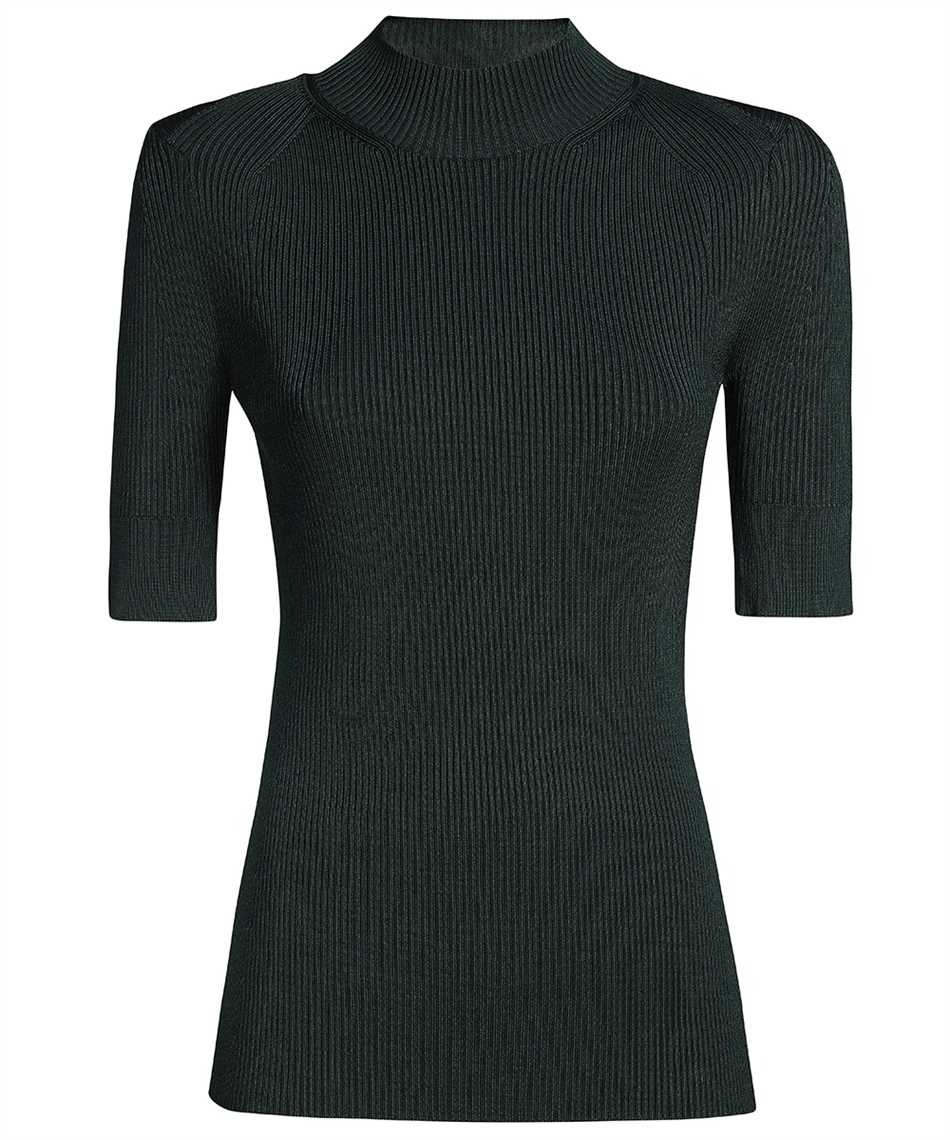 Shop Stella Mccartney Knitted Viscosa-blend Top In Green