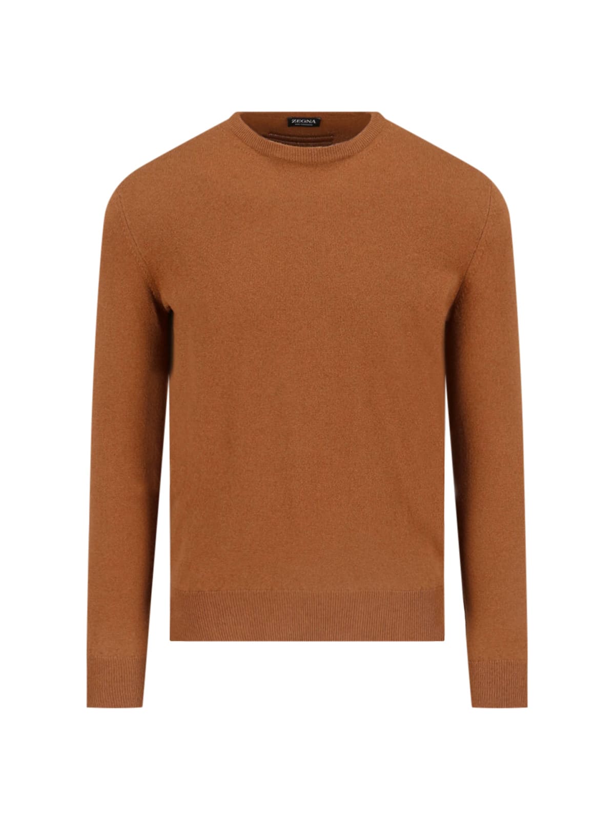 Shop Zegna Cashmere Sweater In Brown