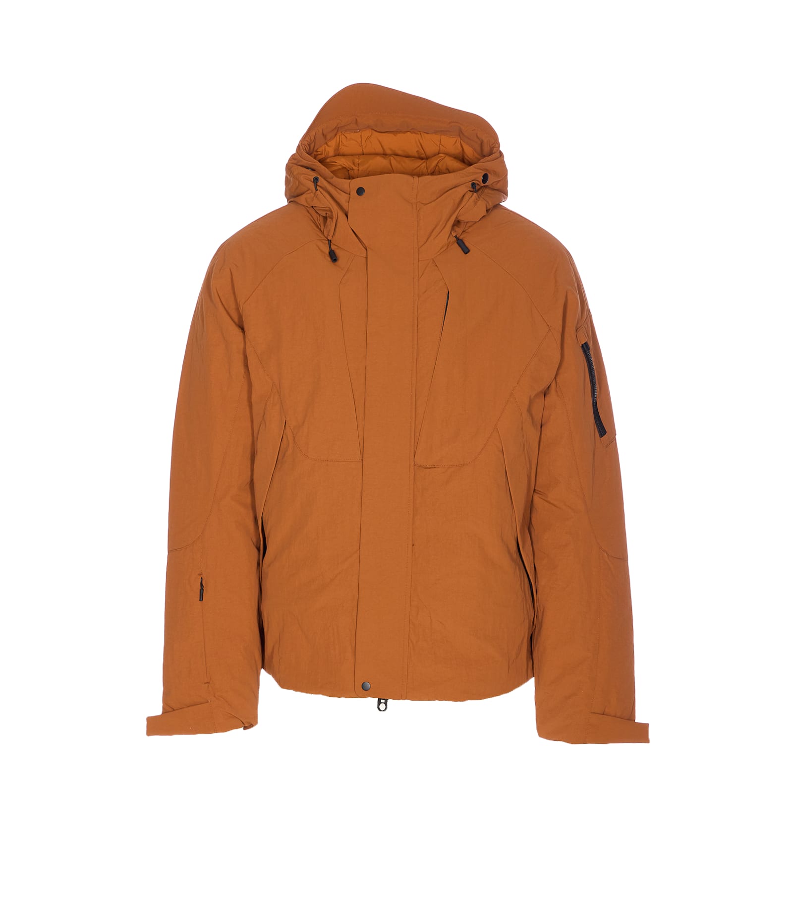 Jg1 Brick Down Jacket In Orange