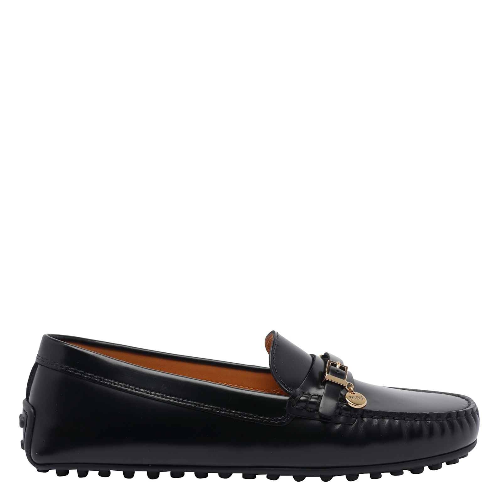 Tod's City Gommino Loafers In Black