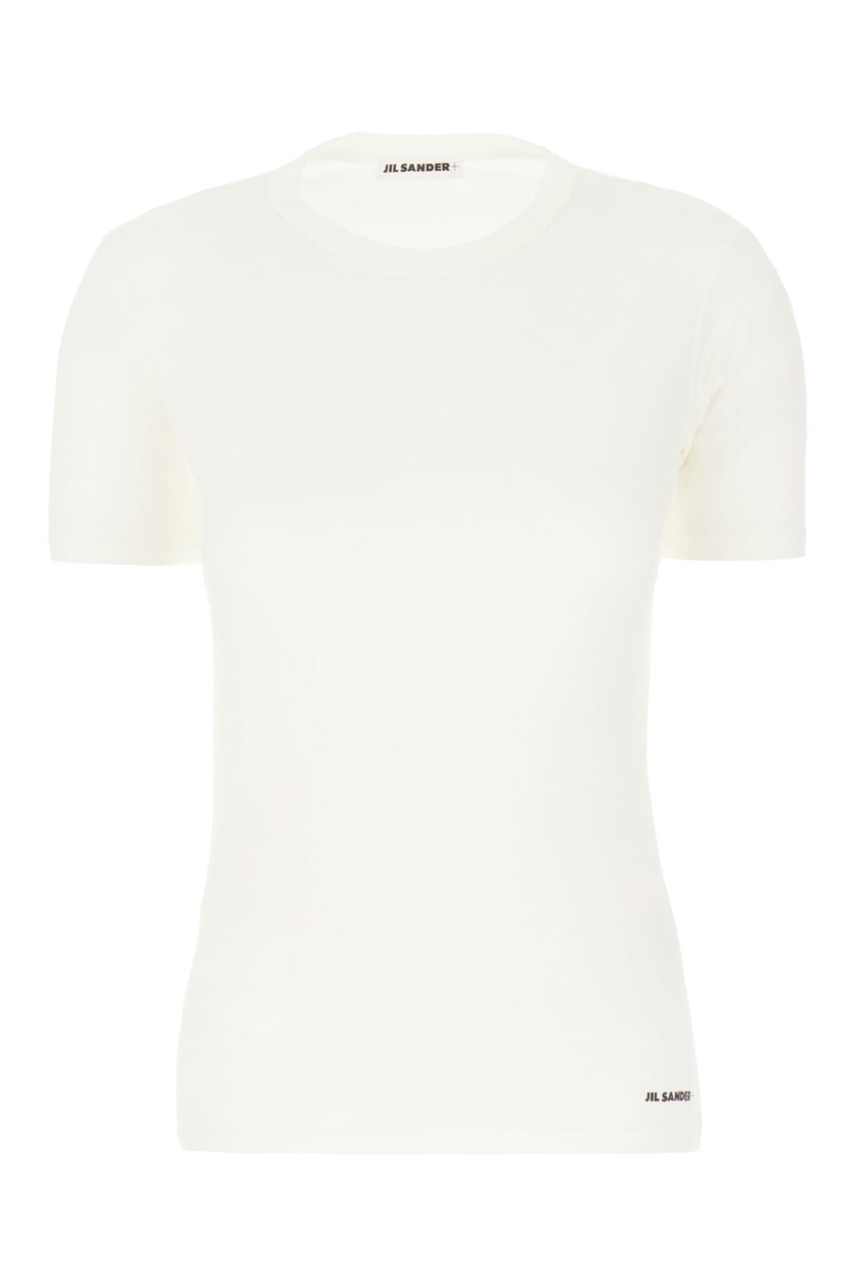 Jil Sander Ivory Cotton T-shirt In 100